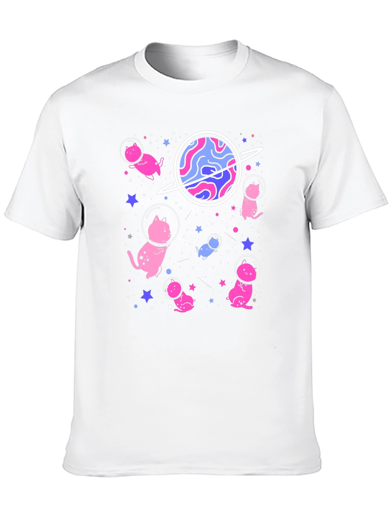 Space Cat T-Shirt - Unique Galaxy Design