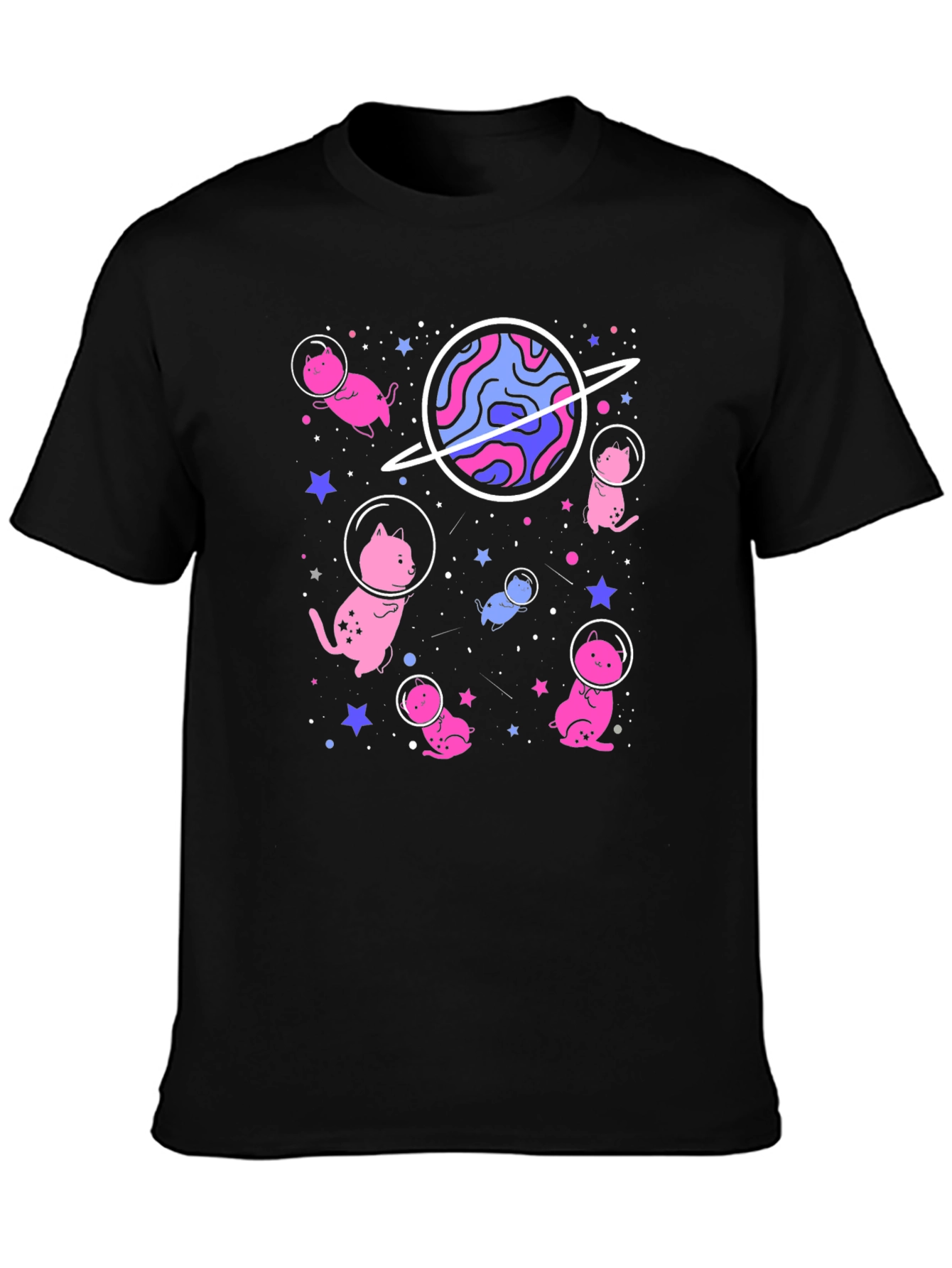 Space Cat T-Shirt - Unique Galaxy Design