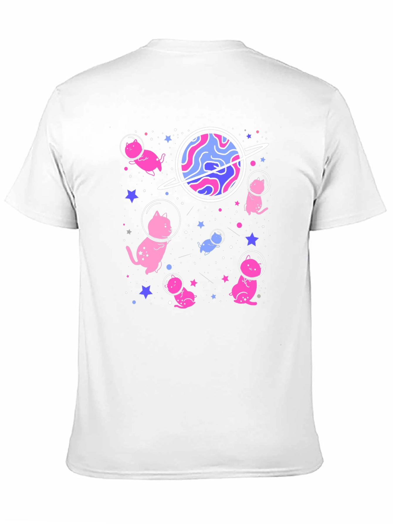 Space Cat T-Shirt - Unique Galaxy Design