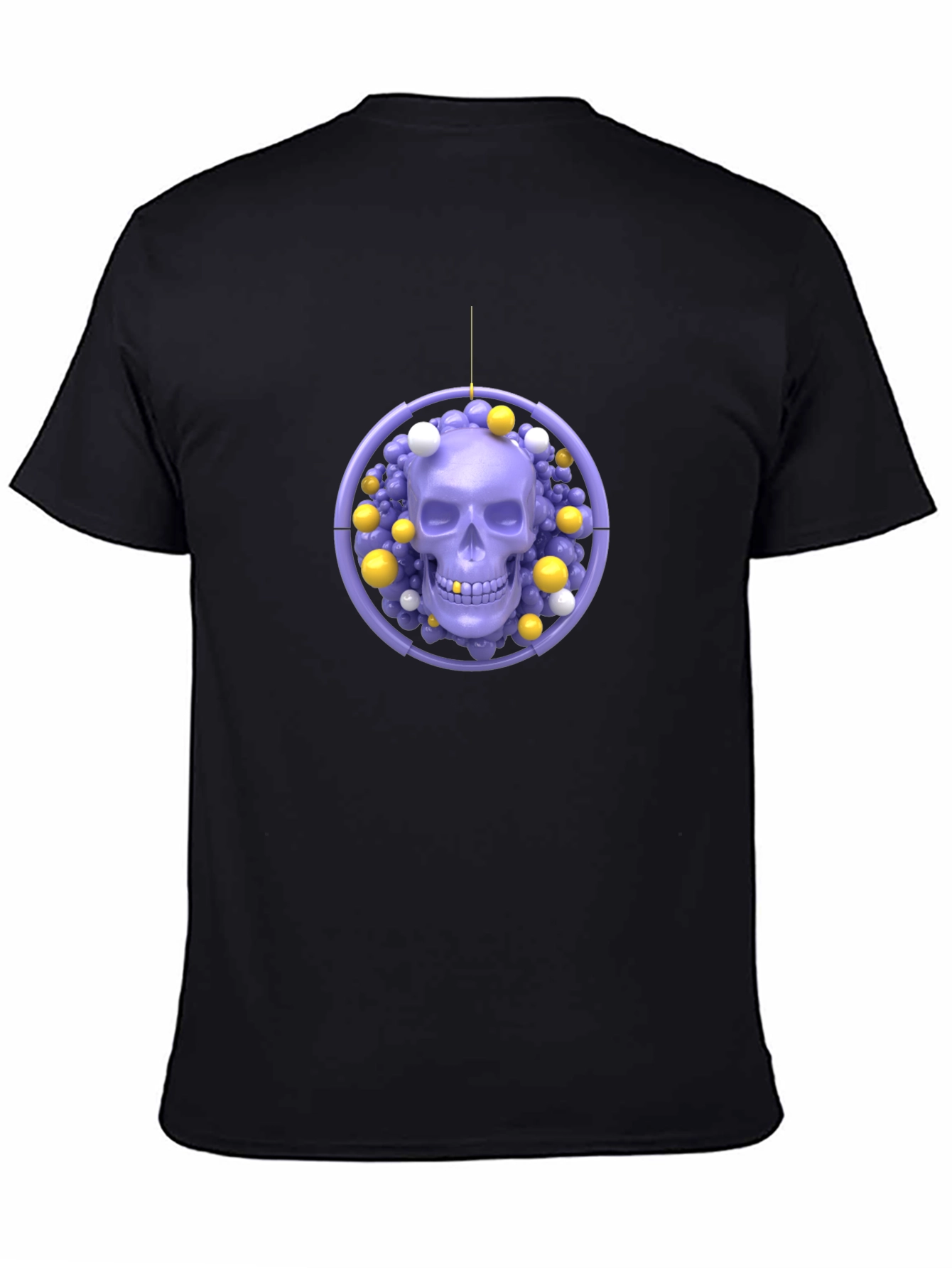 Skull & Orb Graphic Tee - Modern Streetwear