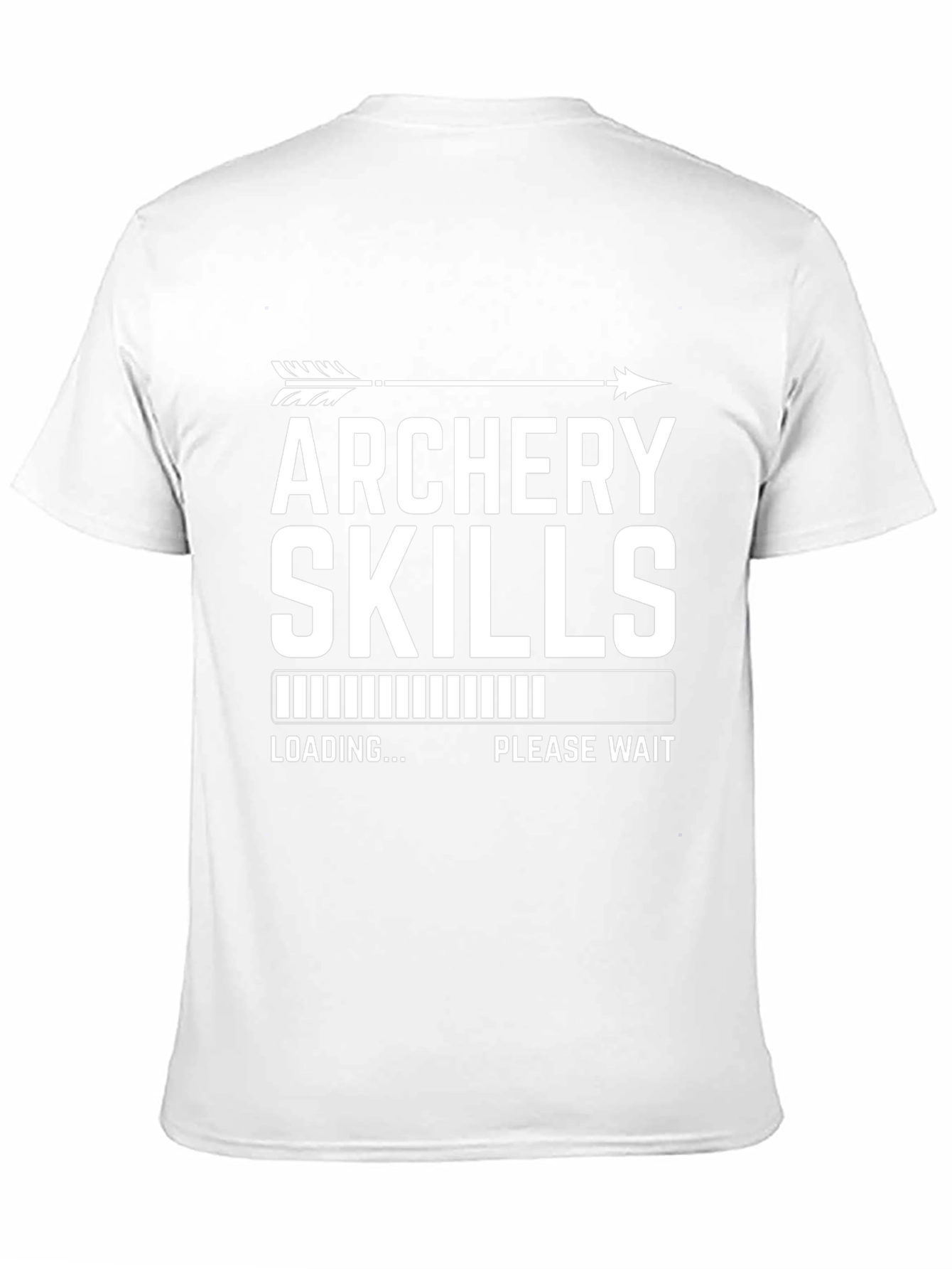 Archery Skills Loading T-Shirt Funny Archer Gift Tee