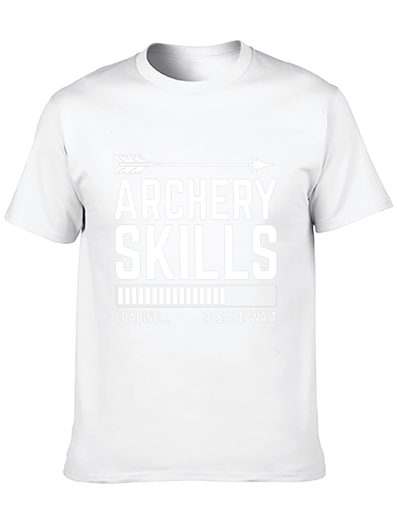 Archery Skills Loading T-Shirt Funny Archer Gift Tee