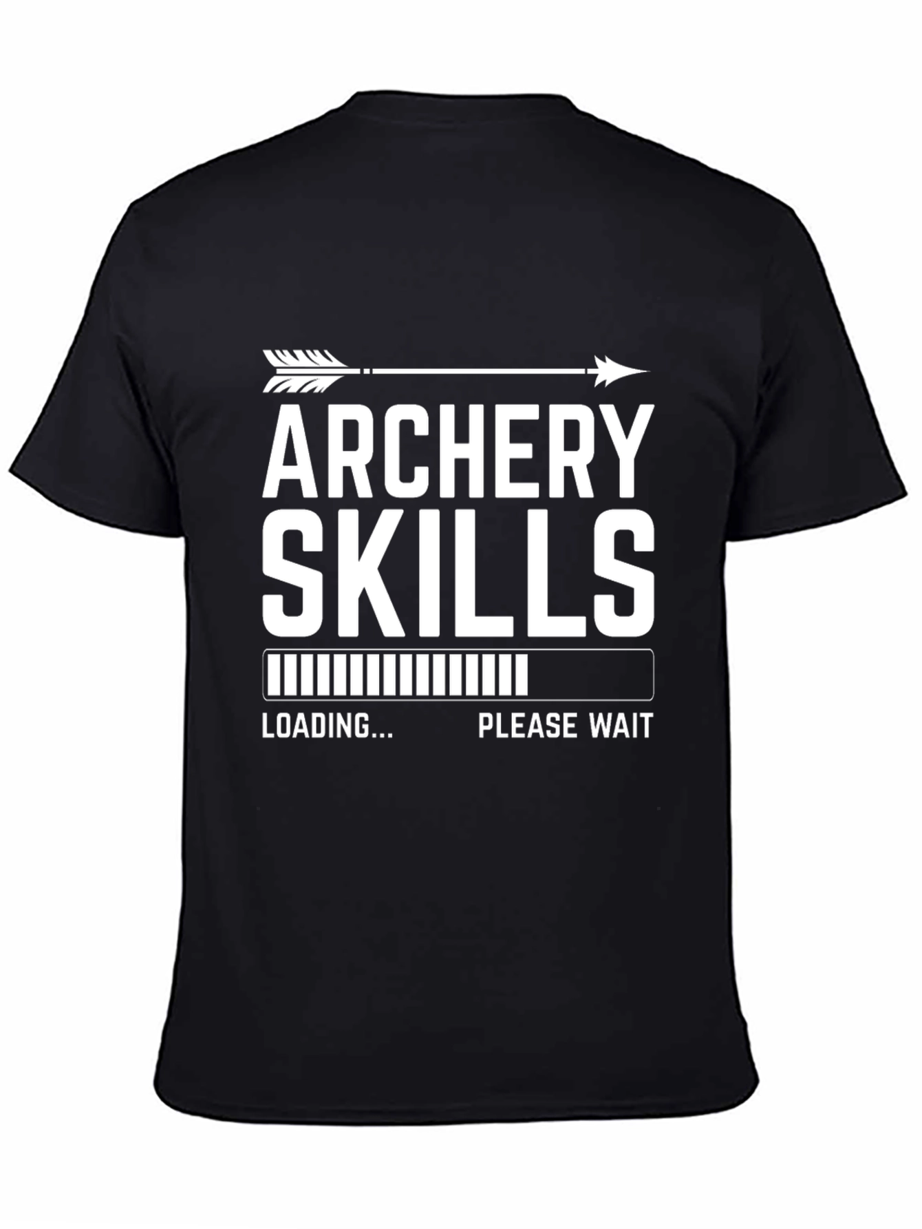 Archery Skills Loading T-Shirt Funny Archer Gift Tee