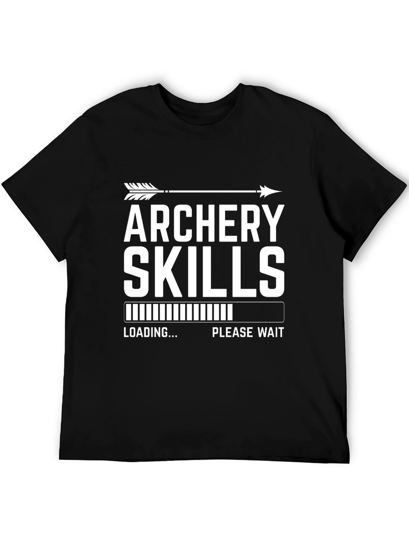 Archery Skills Loading T-Shirt Funny Archer Gift Tee