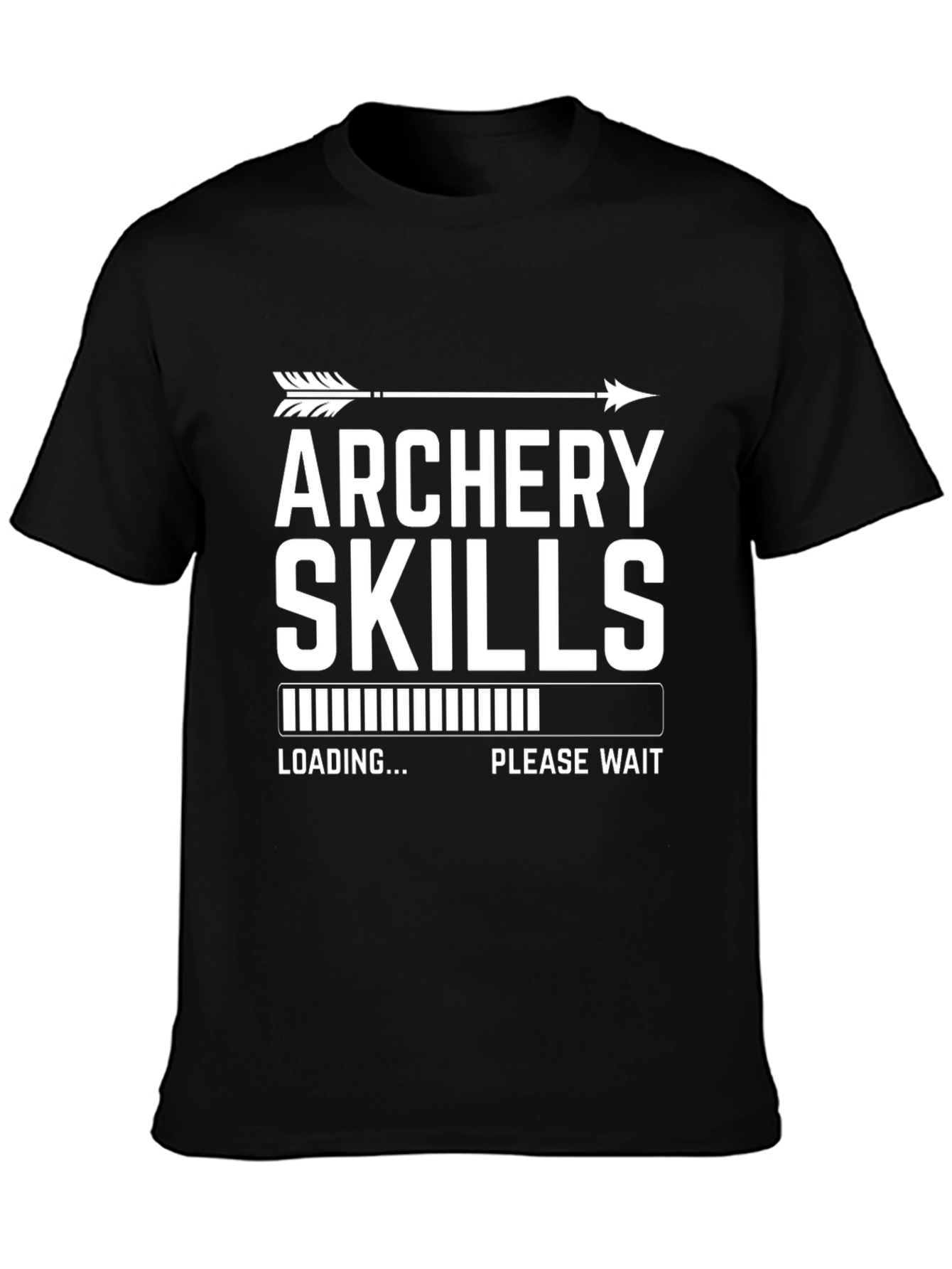Archery Skills Loading T-Shirt Funny Archer Gift Tee