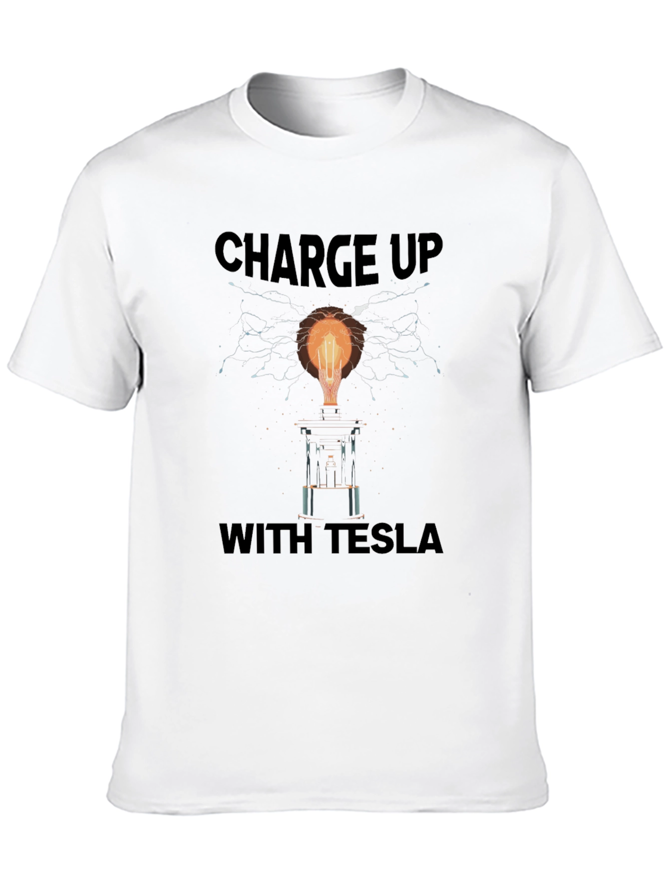 Charge Up With Tesla T-Shirt