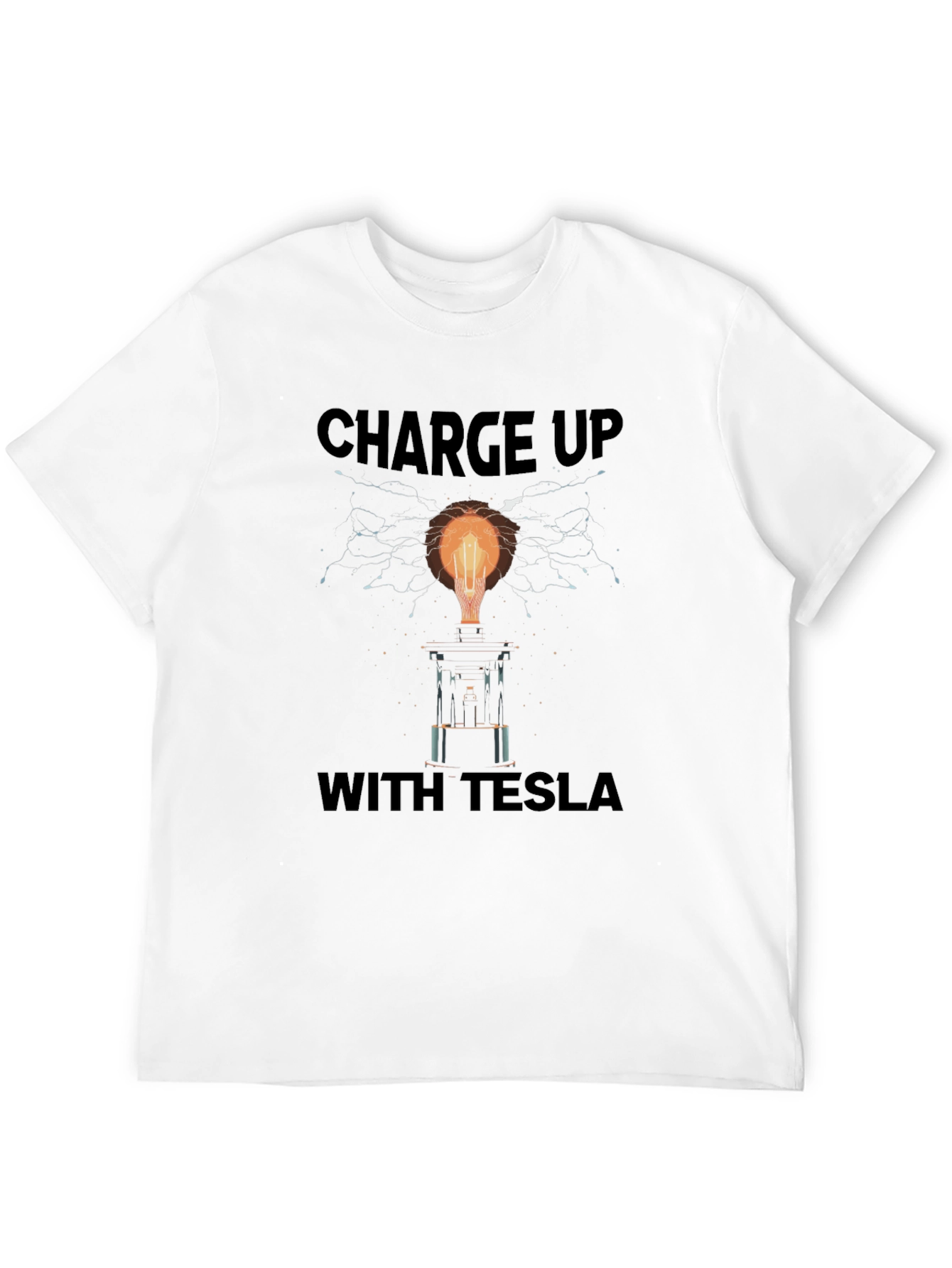 Charge Up With Tesla T-Shirt