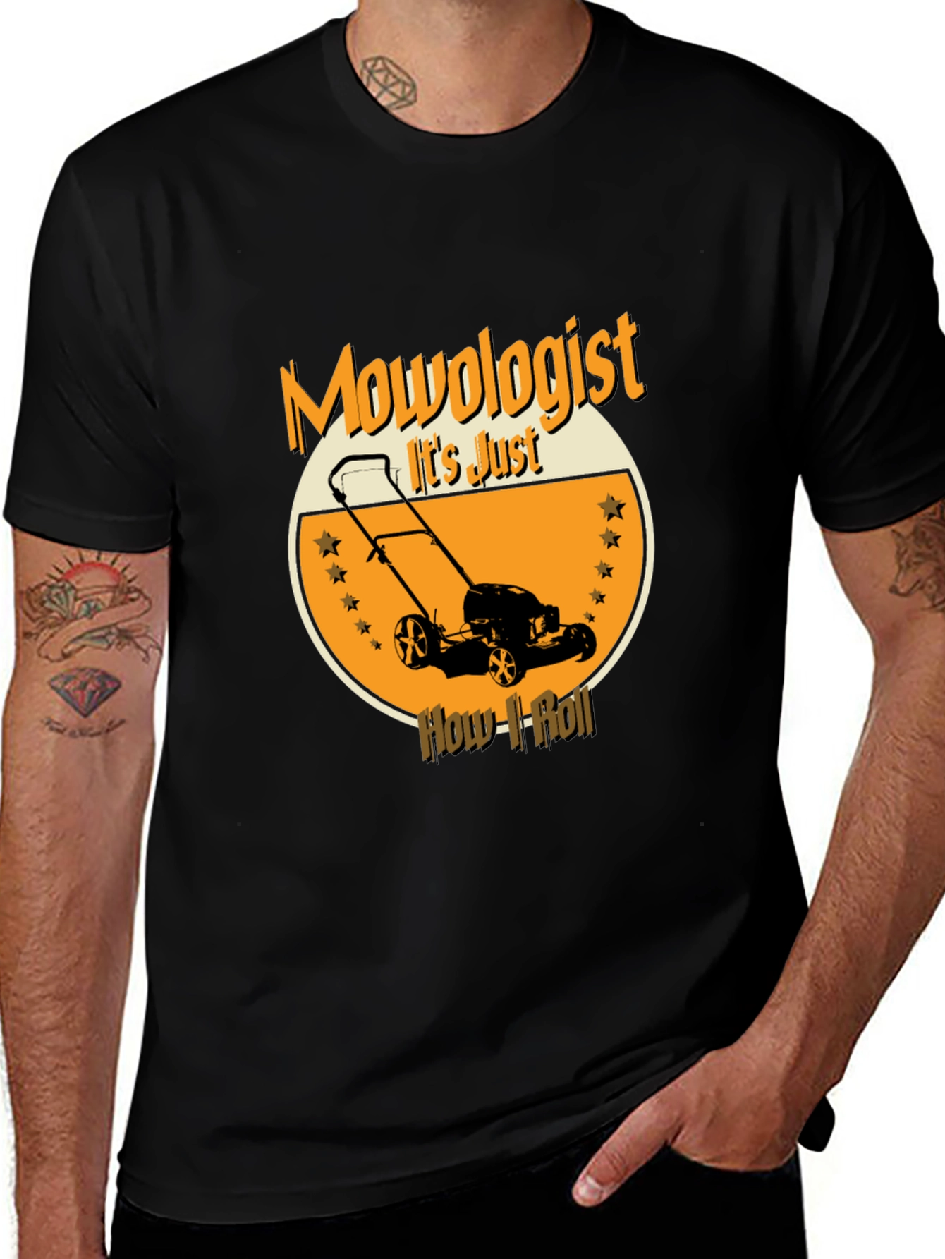 Mowologist T-Shirt - Lawn Mowing Humor