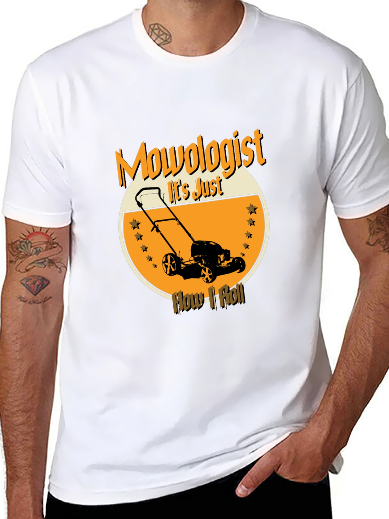 Mowologist T-Shirt - Lawn Mowing Humor