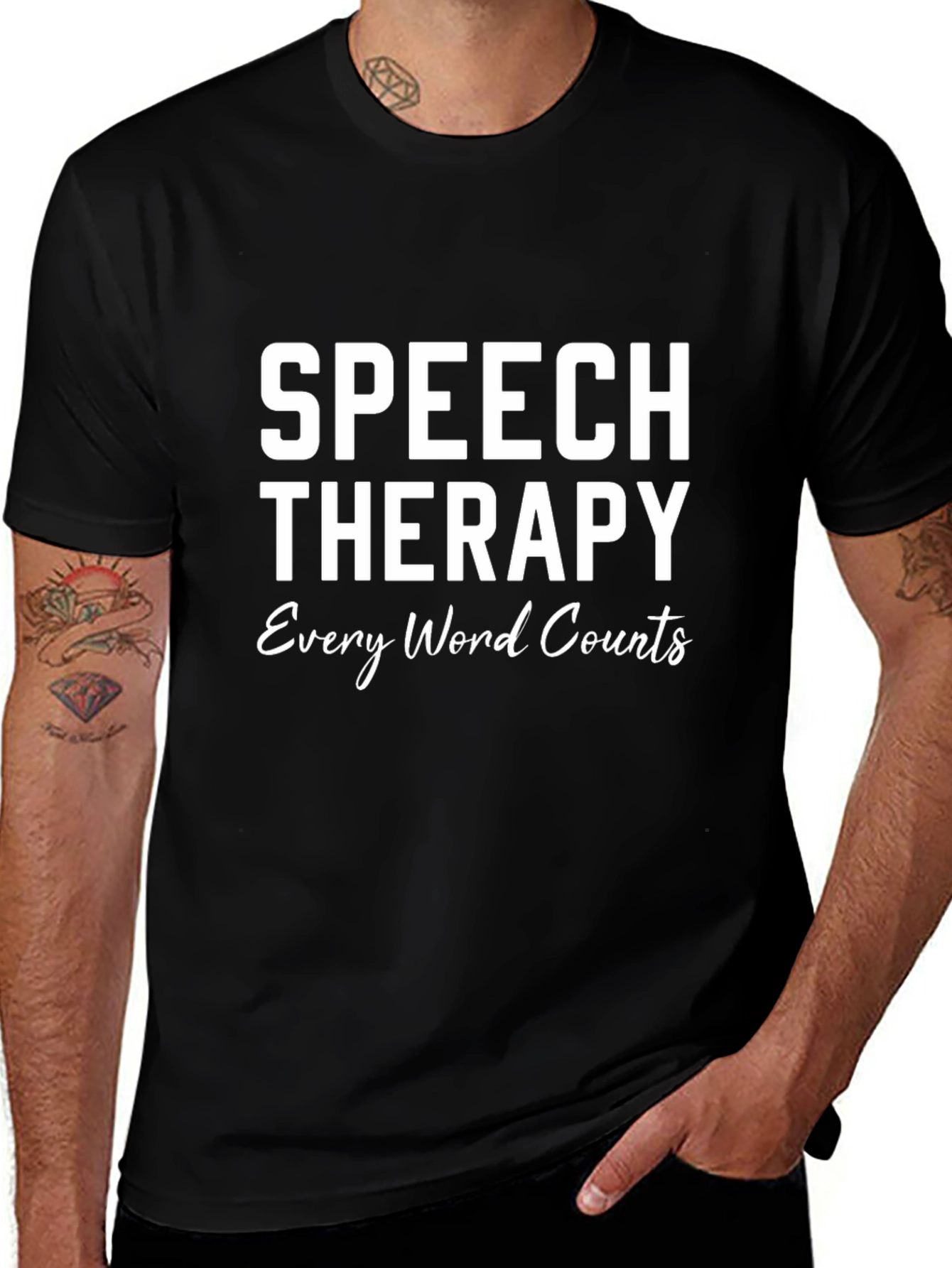 Speech Therapy T-Shirt - Every Word Counts
