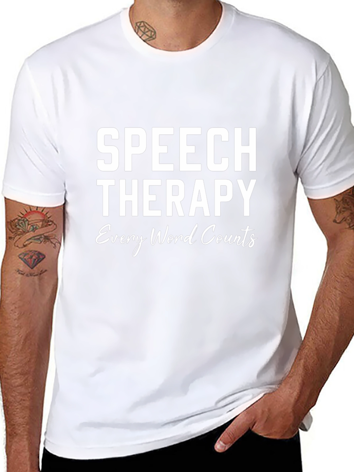 Speech Therapy T-Shirt - Every Word Counts