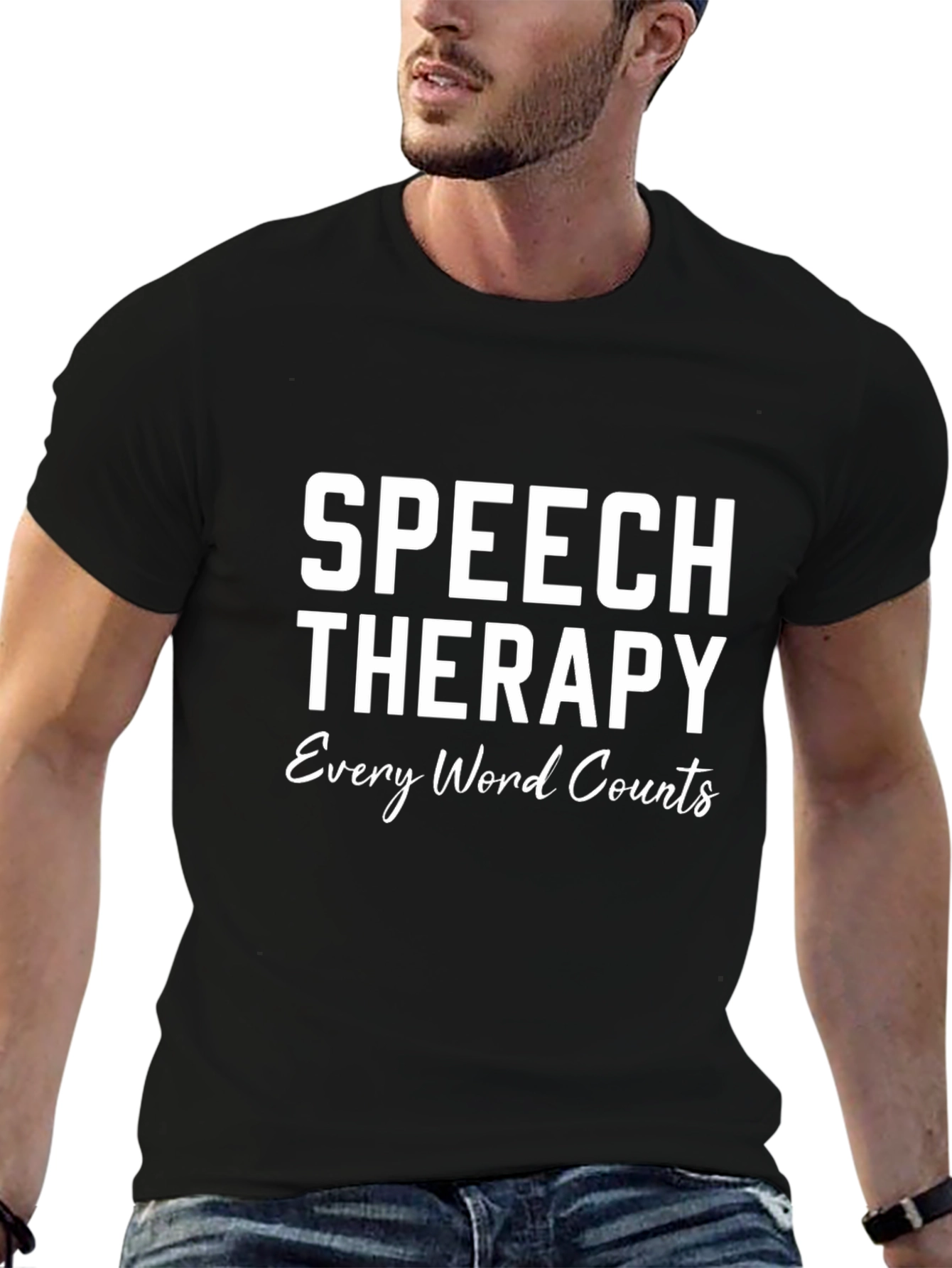 Speech Therapy T-Shirt - Every Word Counts
