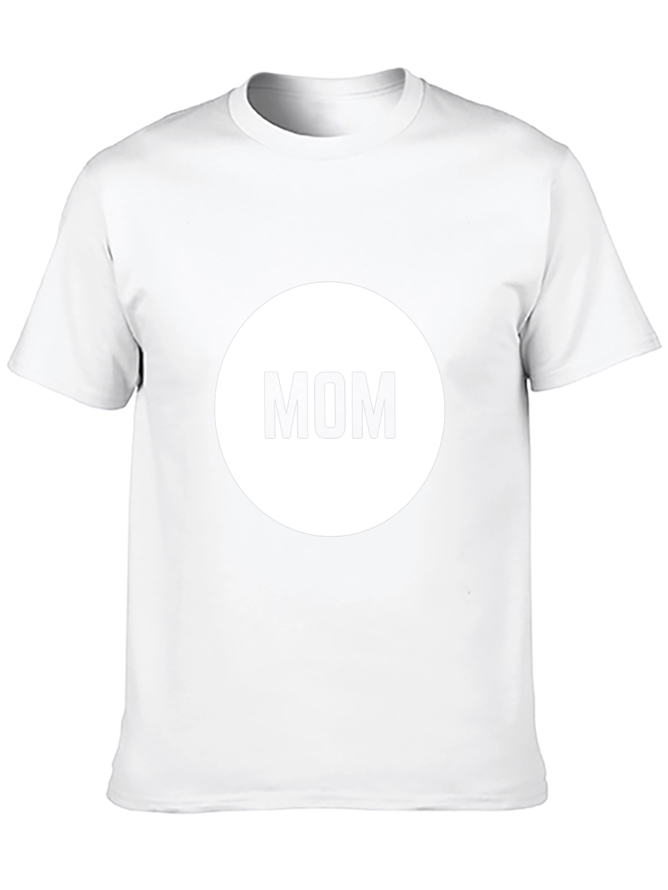 Mens Black Mom T-Shirt