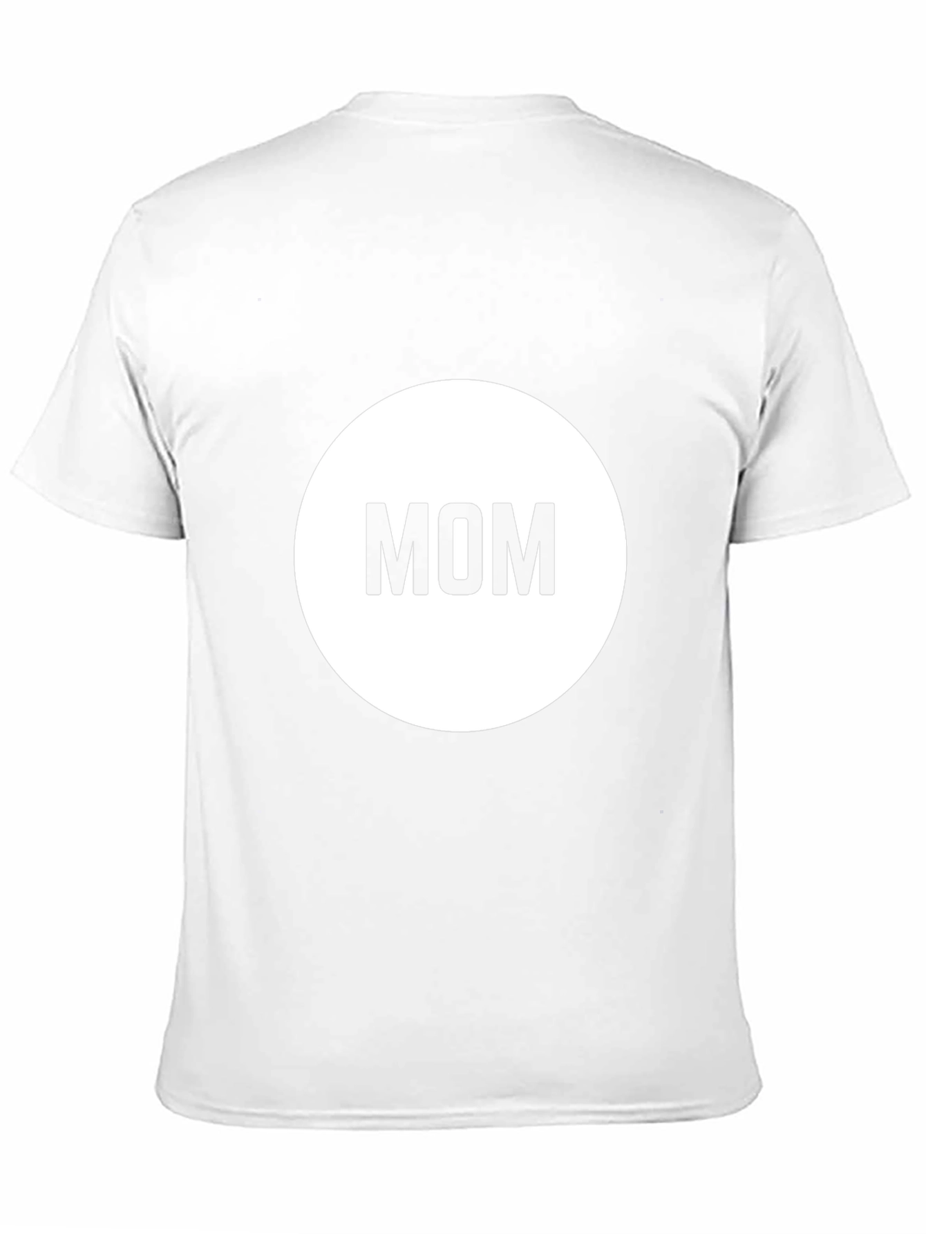 Mens Black Mom T-Shirt
