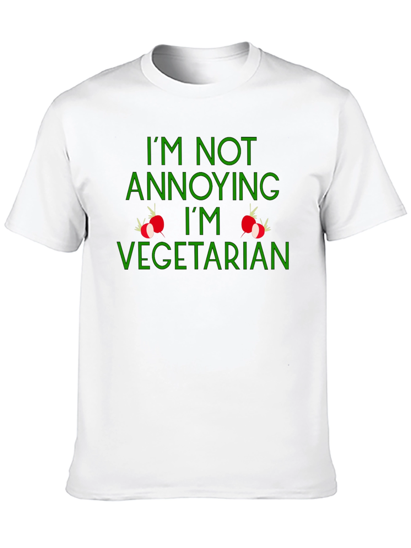 Im Not Annoying Im Vegetarian Tee