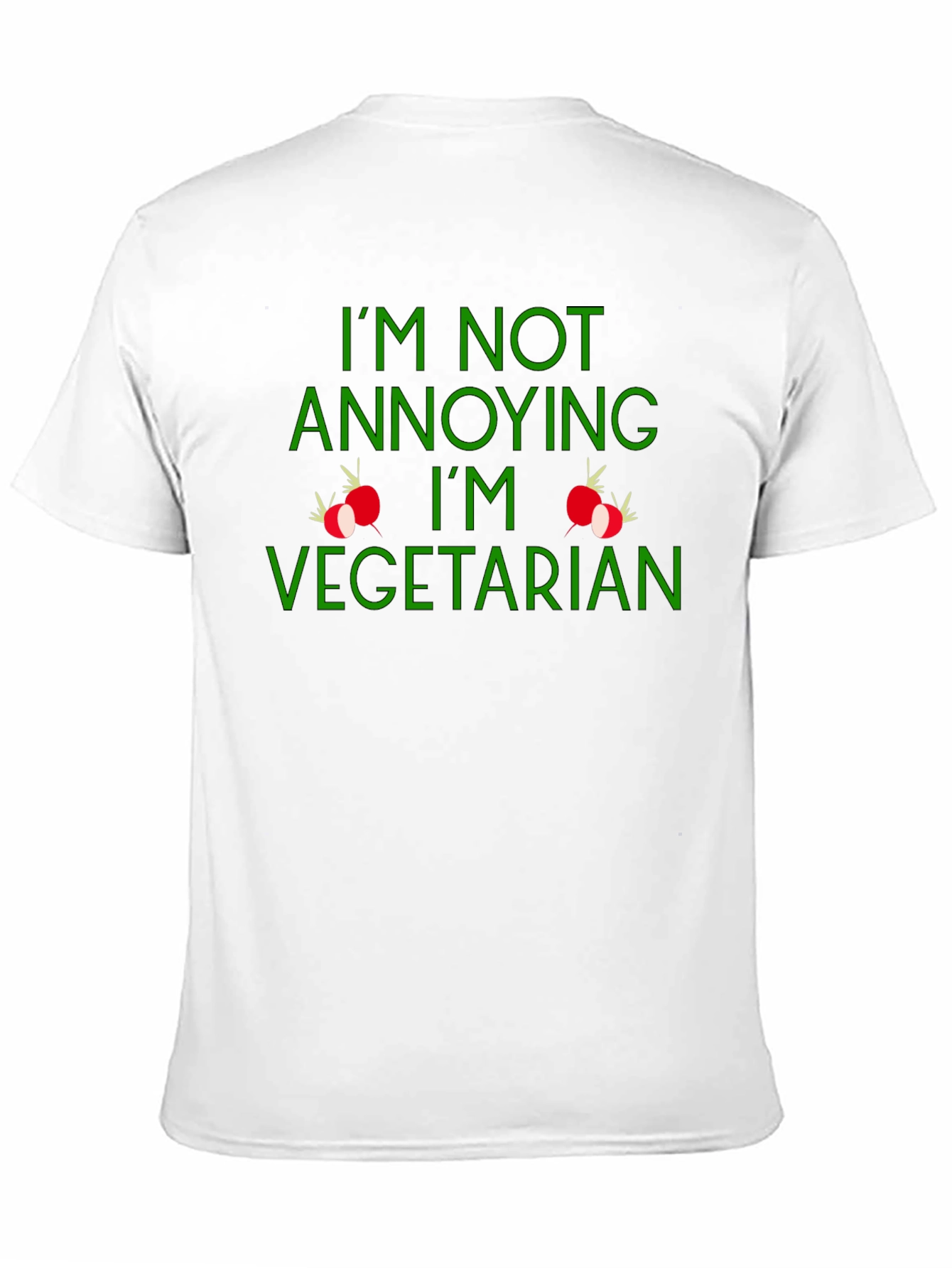 Im Not Annoying Im Vegetarian Tee