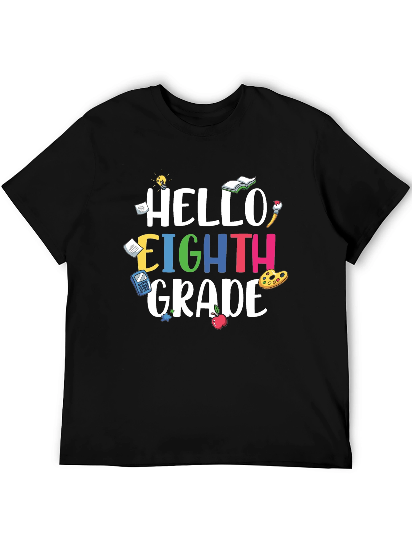 Hello Eighth Grade T-Shirt Back to School Tee