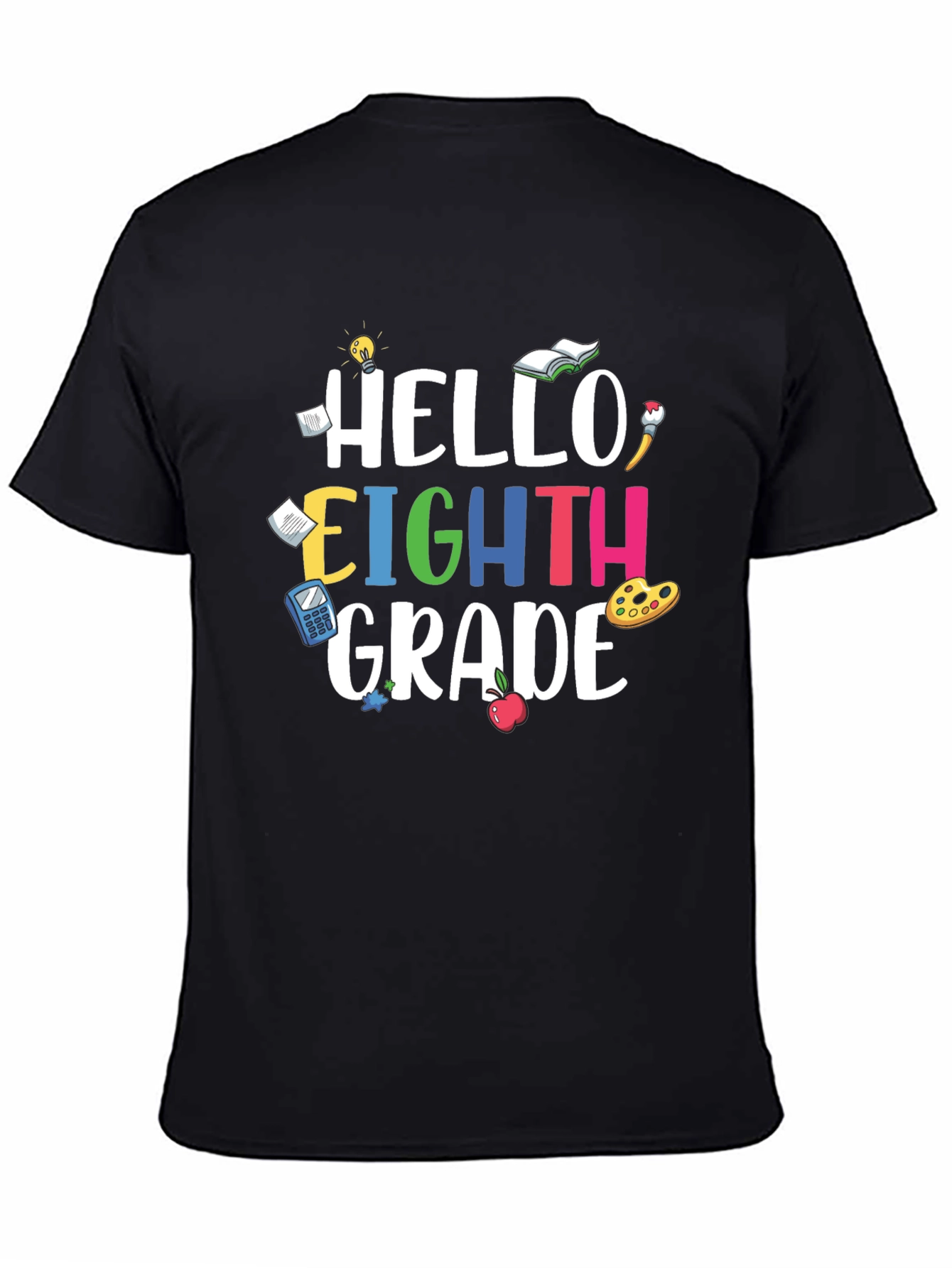 Hello Eighth Grade T-Shirt Back to School Tee