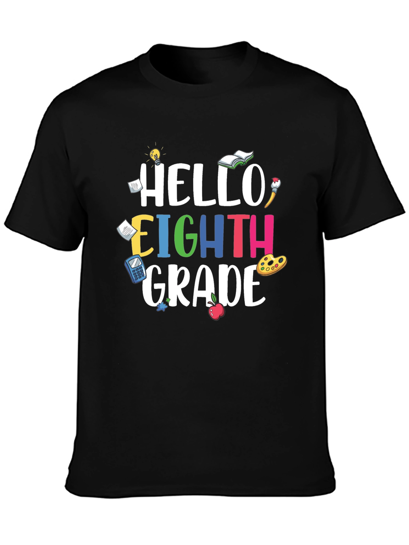 Hello Eighth Grade T-Shirt Back to School Tee
