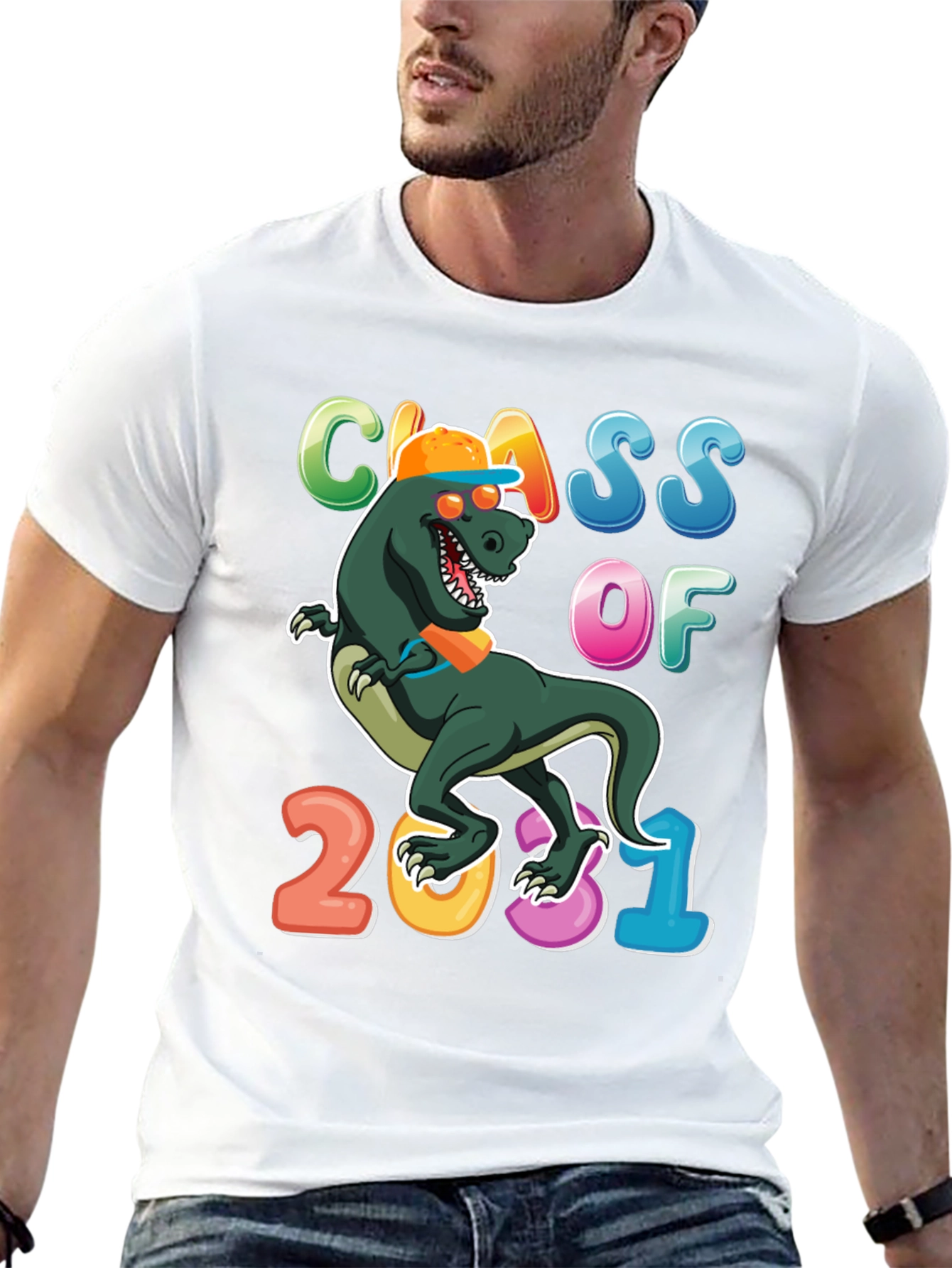 Class of 2031 Dinosaur T-Shirt