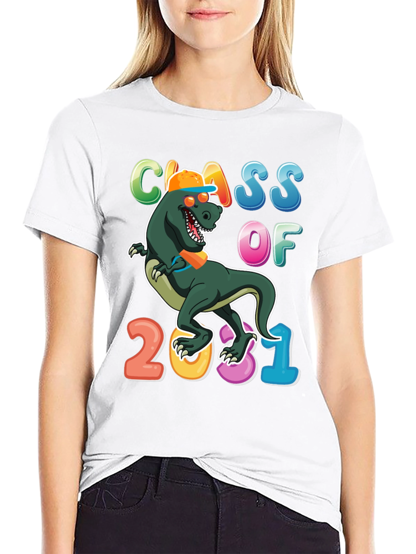 Class of 2031 Dinosaur T-Shirt