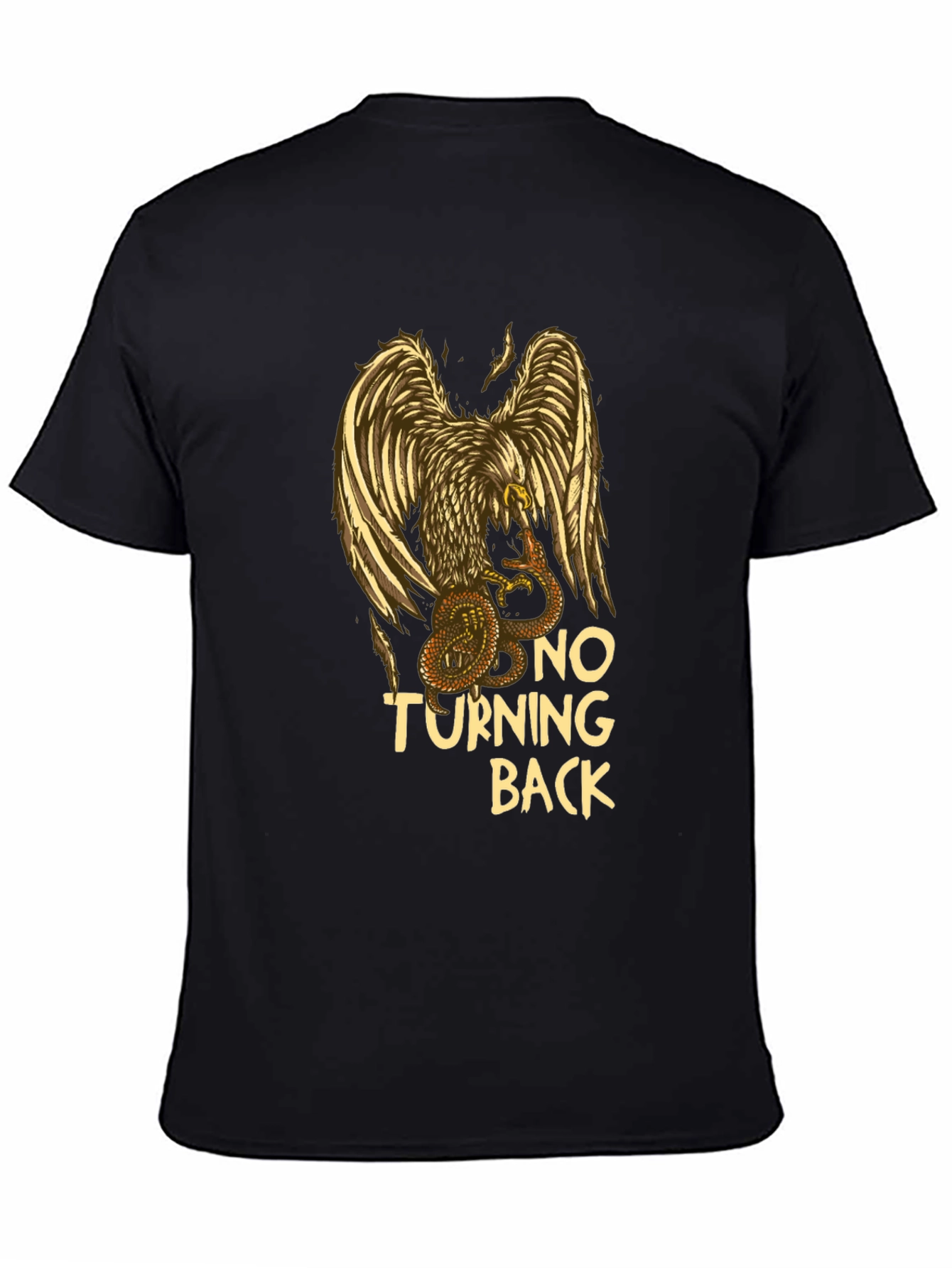 No Turning Back Eagle Graphic Tee