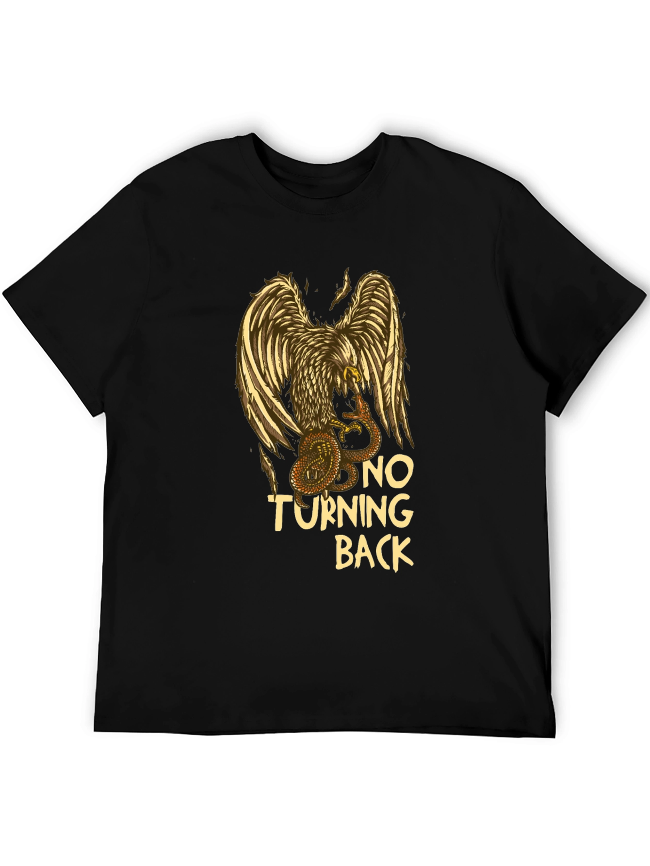 No Turning Back Eagle Graphic Tee