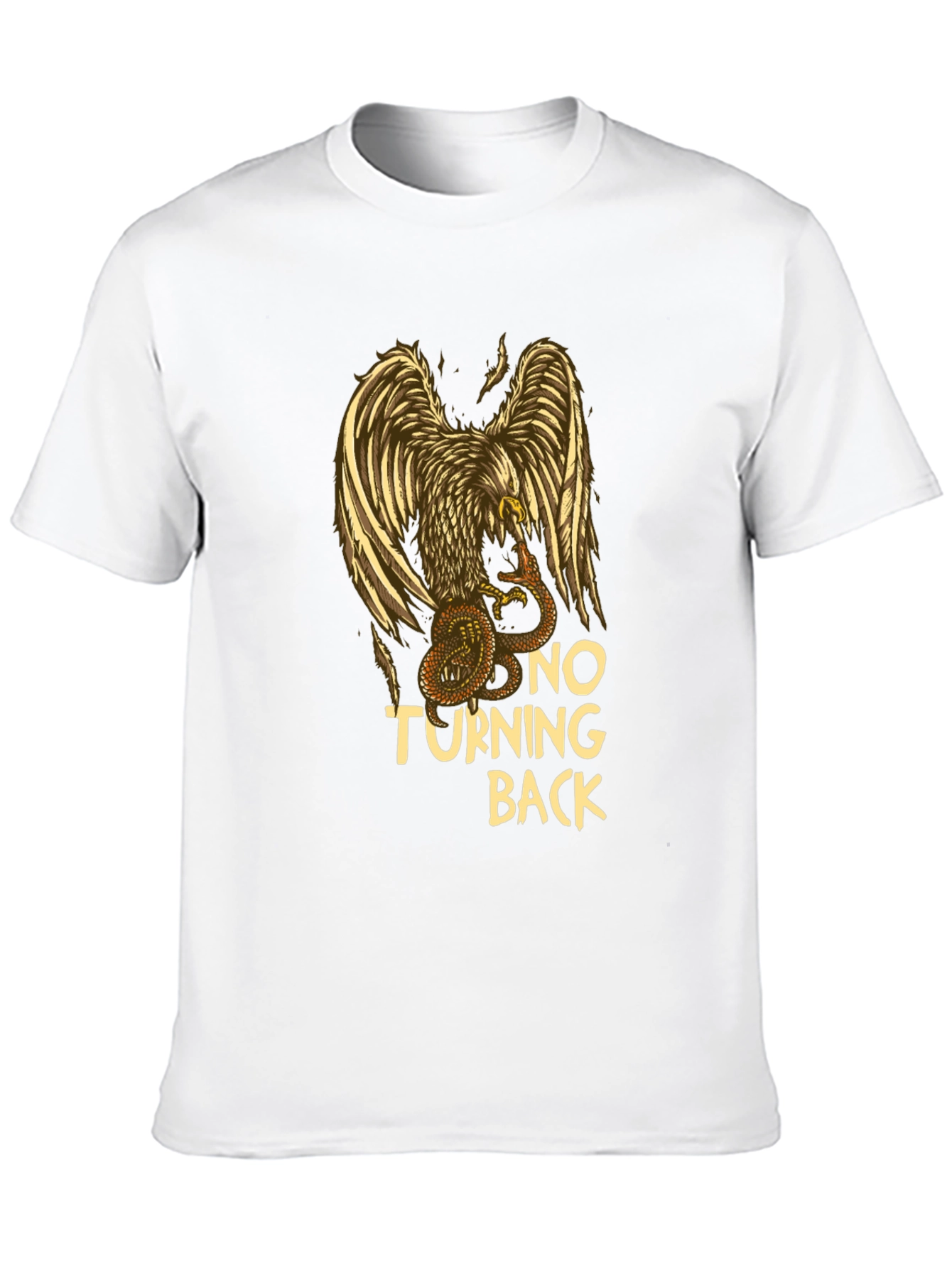 No Turning Back Eagle Graphic Tee