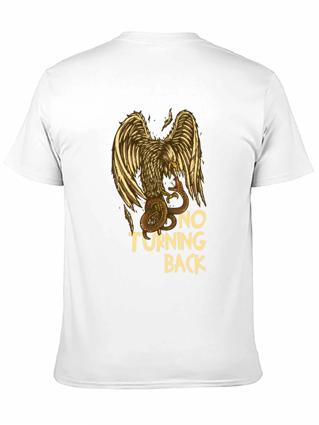 No Turning Back Eagle Graphic Tee
