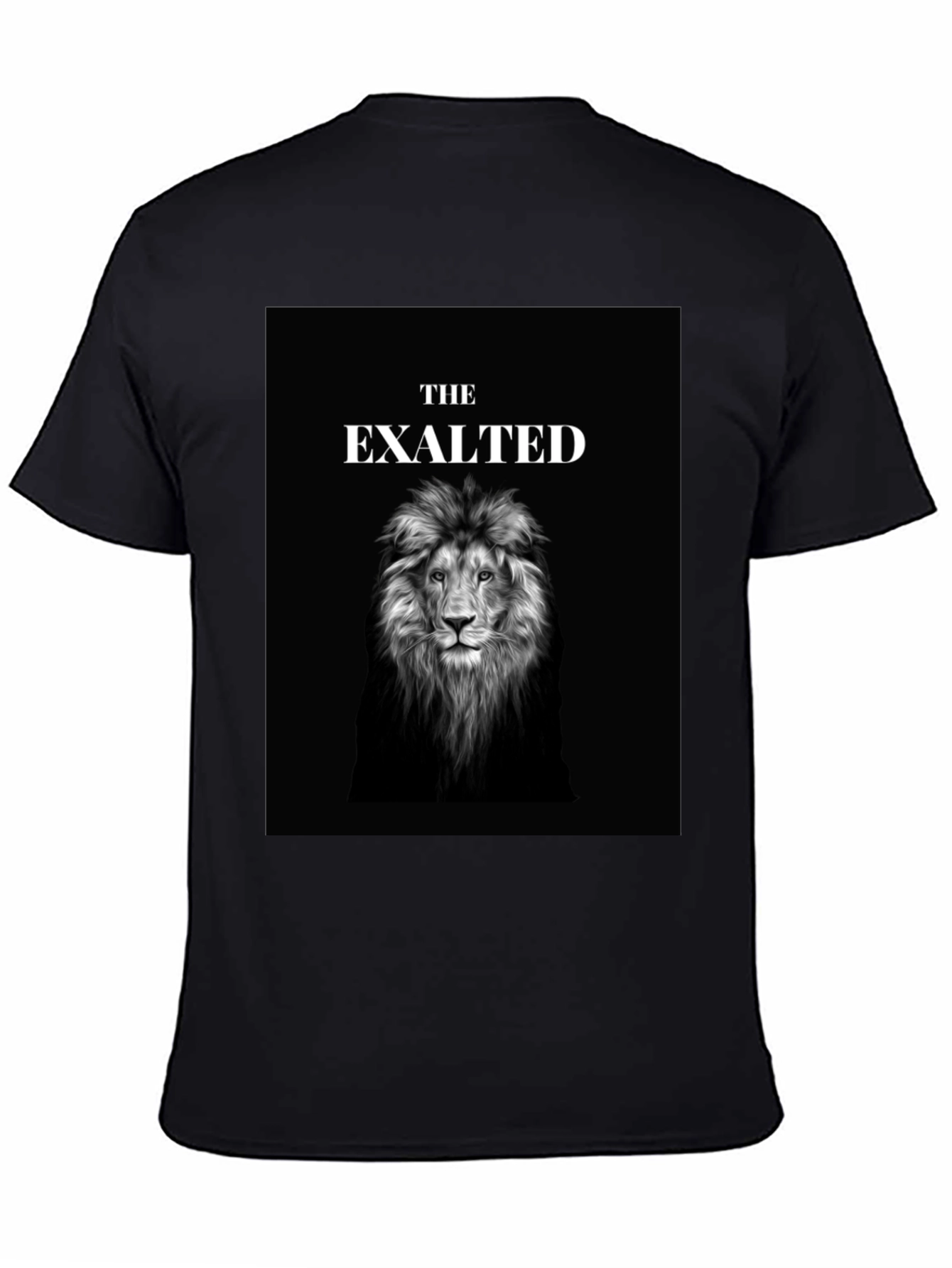 The Exalted Lion Graphic T-Shirt - Black