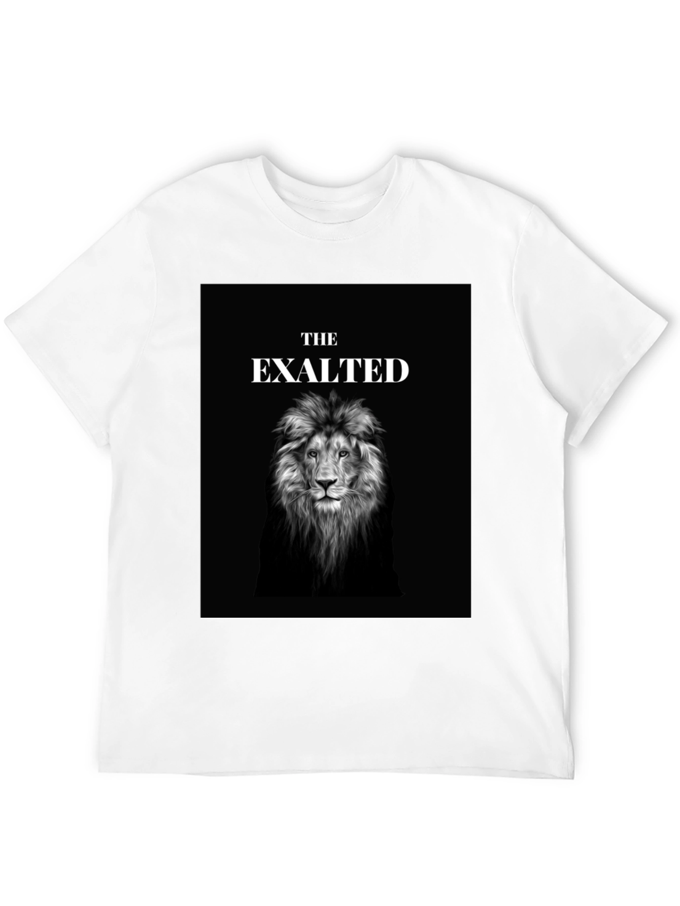 The Exalted Lion Graphic T-Shirt - Black