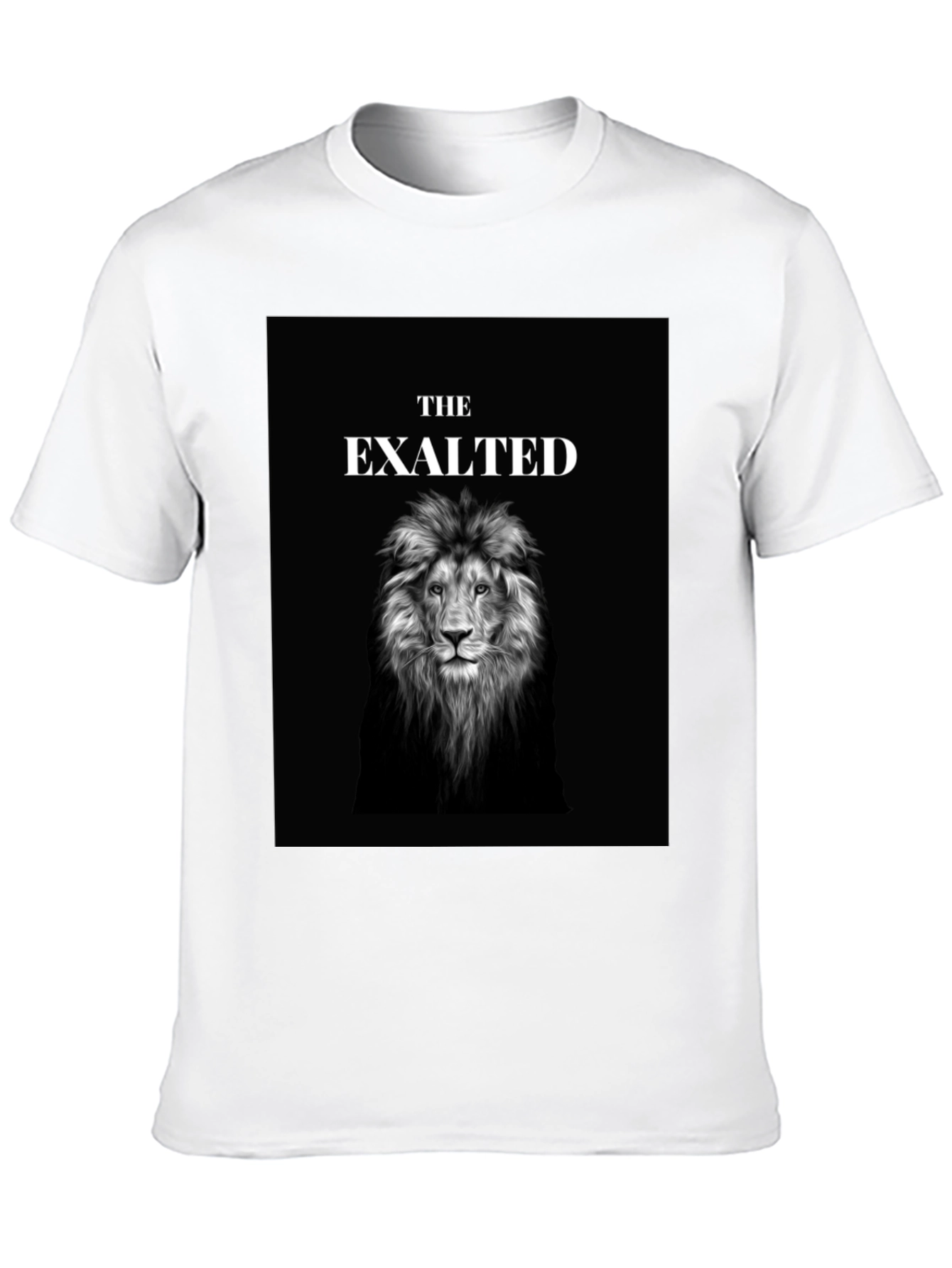 The Exalted Lion Graphic T-Shirt - Black