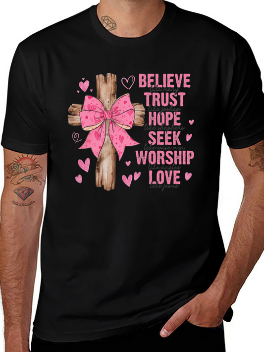 Believe Trust Hope Graphic T-Shirt