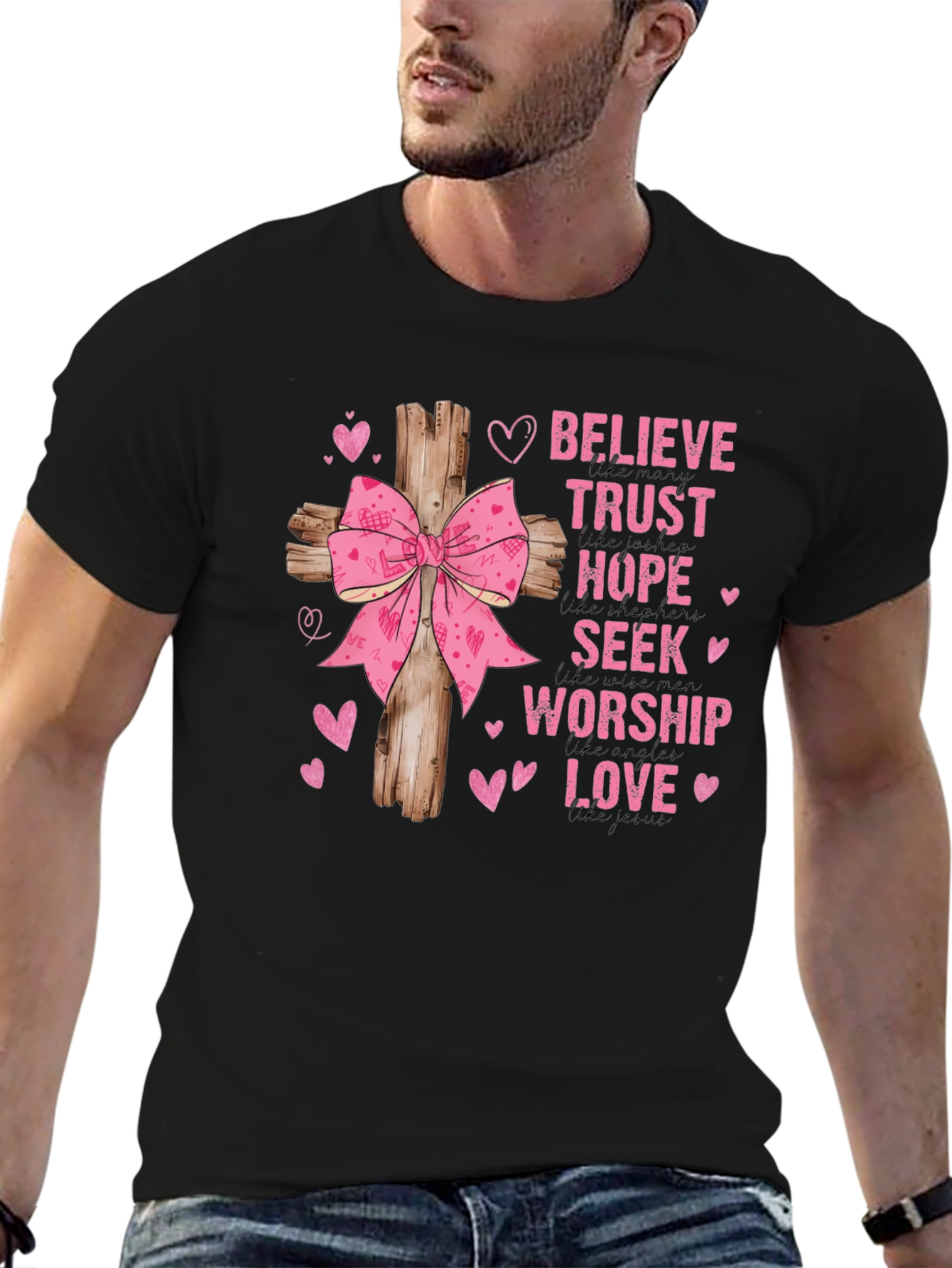 Believe Trust Hope Graphic T-Shirt