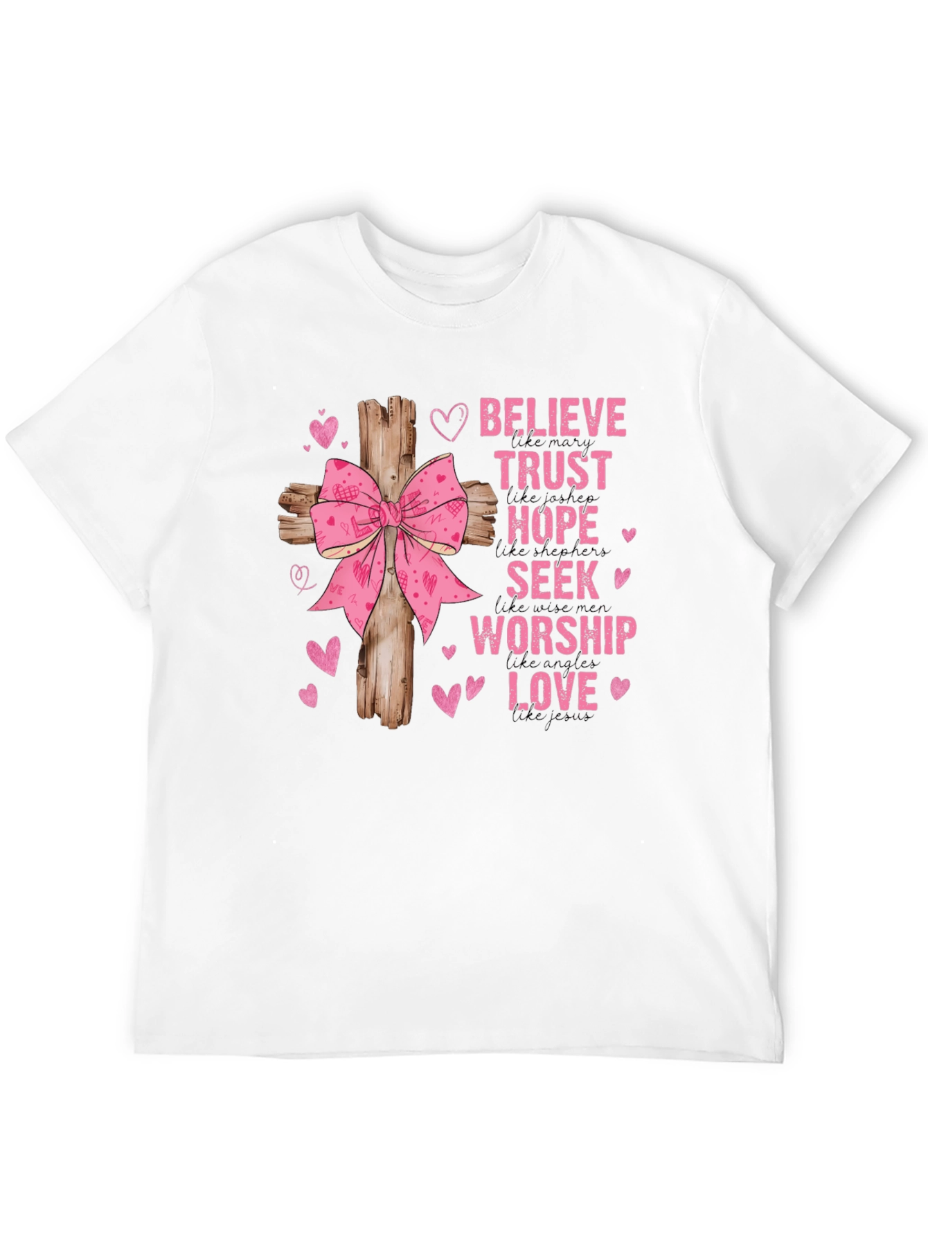 Believe Trust Hope Graphic T-Shirt