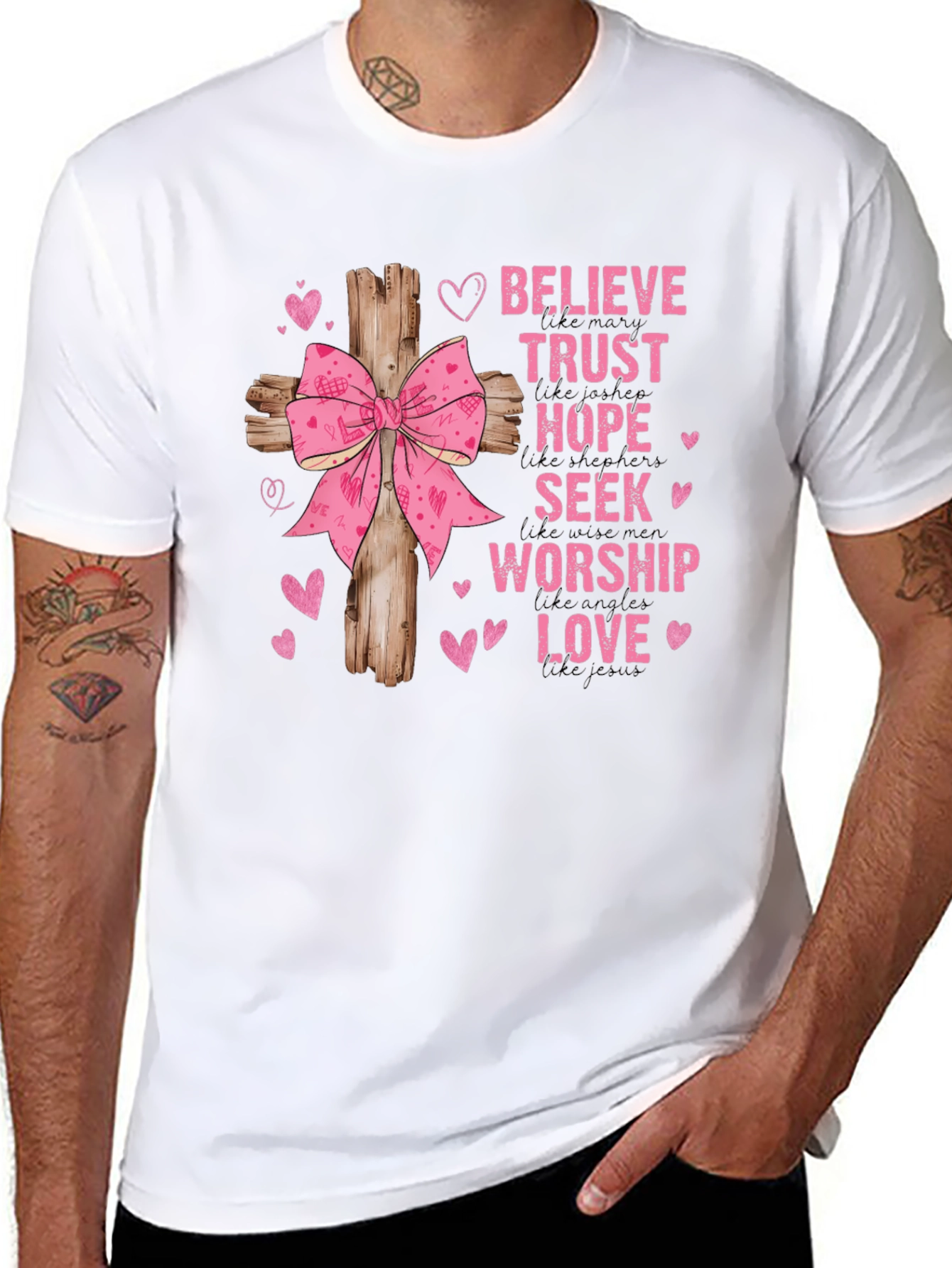 Believe Trust Hope Graphic T-Shirt