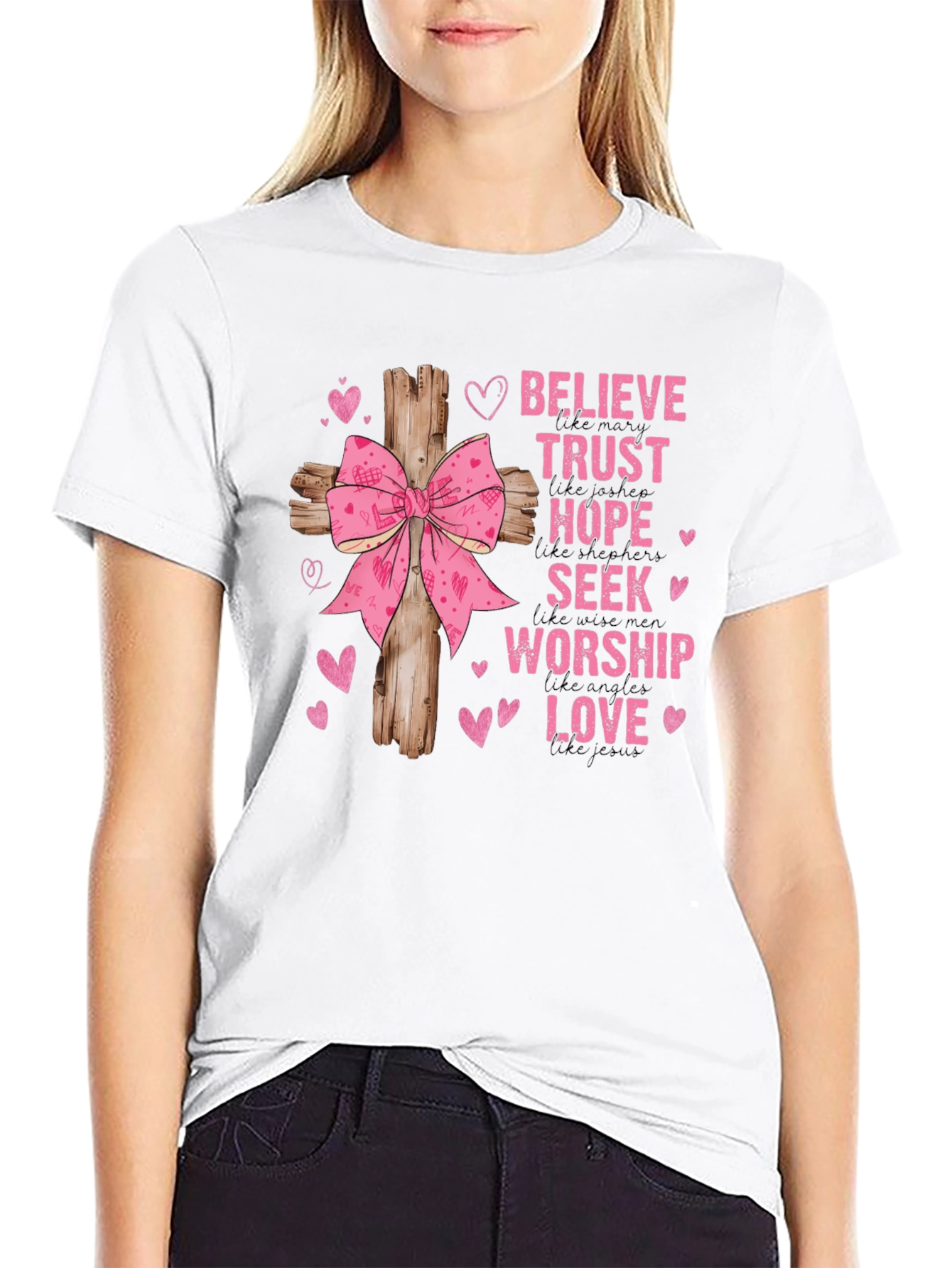 Believe Trust Hope Graphic T-Shirt