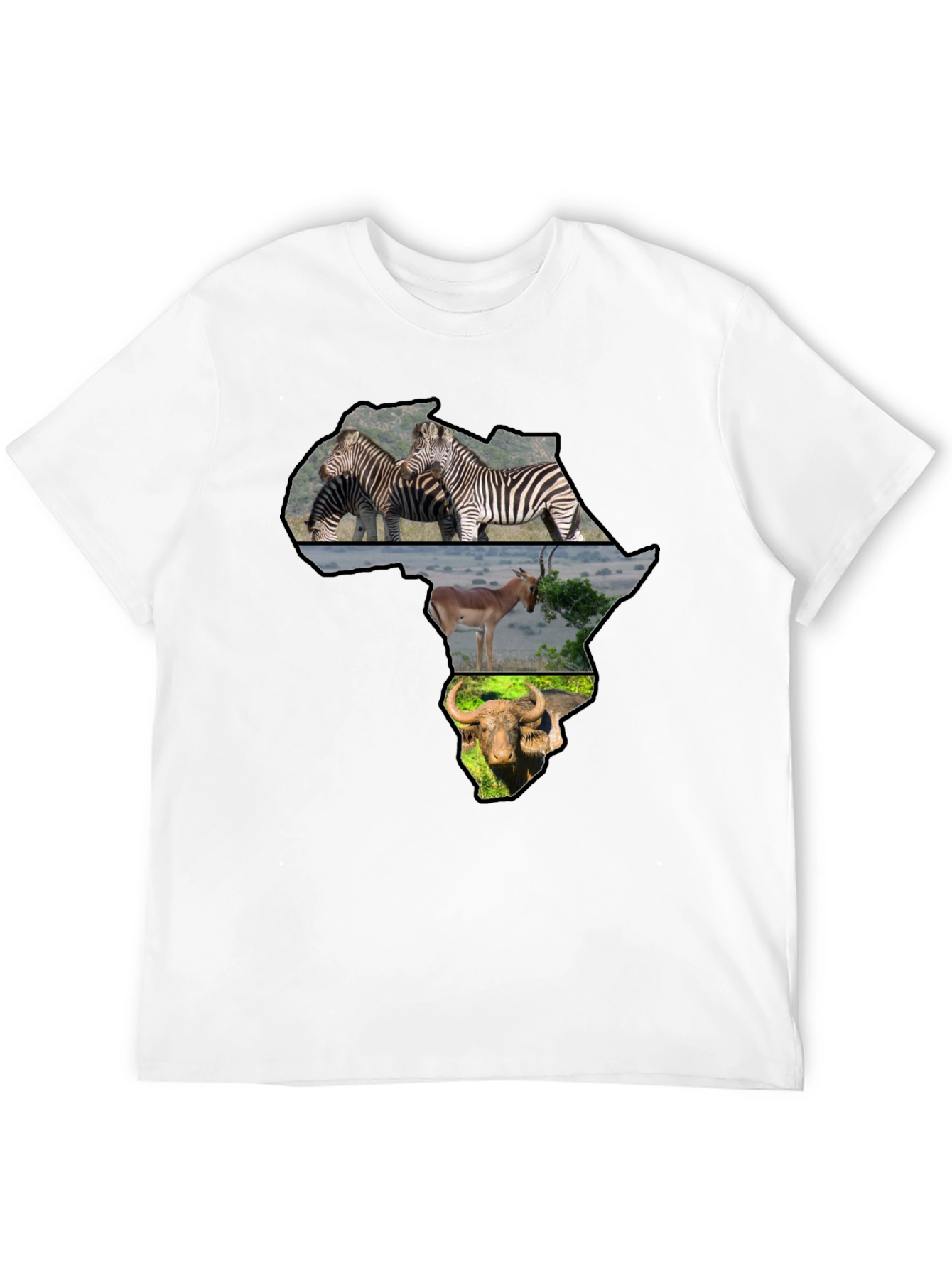 African Animals Graphic T-Shirt
