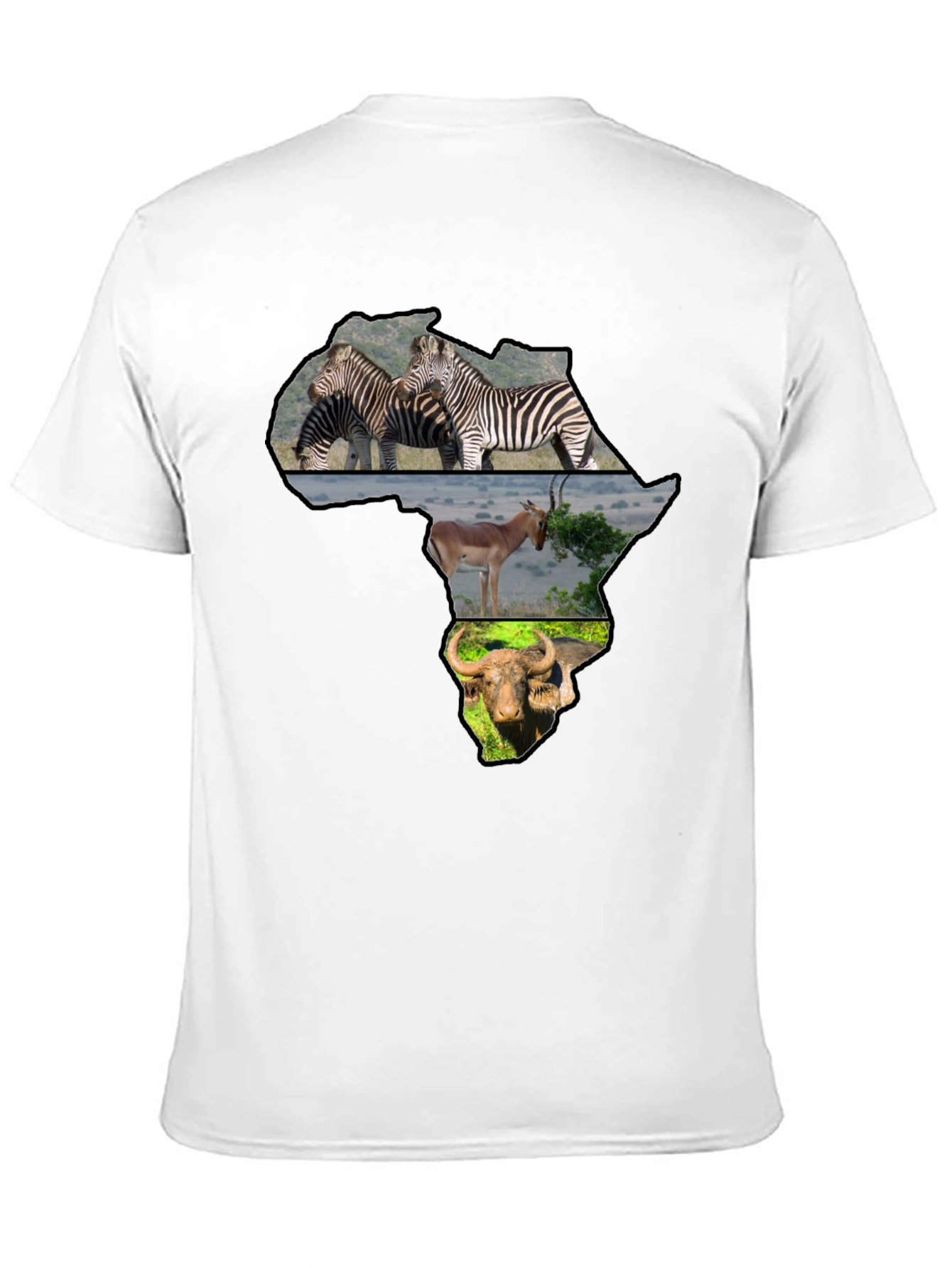 African Animals Graphic T-Shirt
