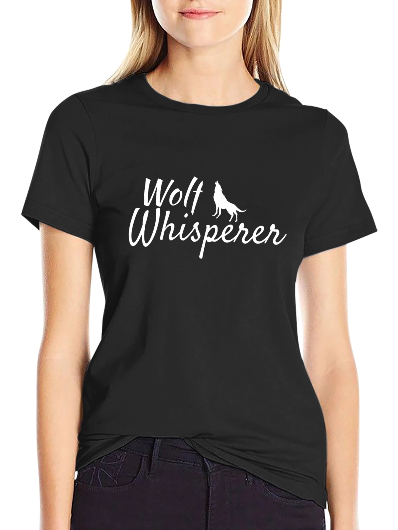 Wolf Whisperer Graphic Tee - Stylish Unisex T-Shirt