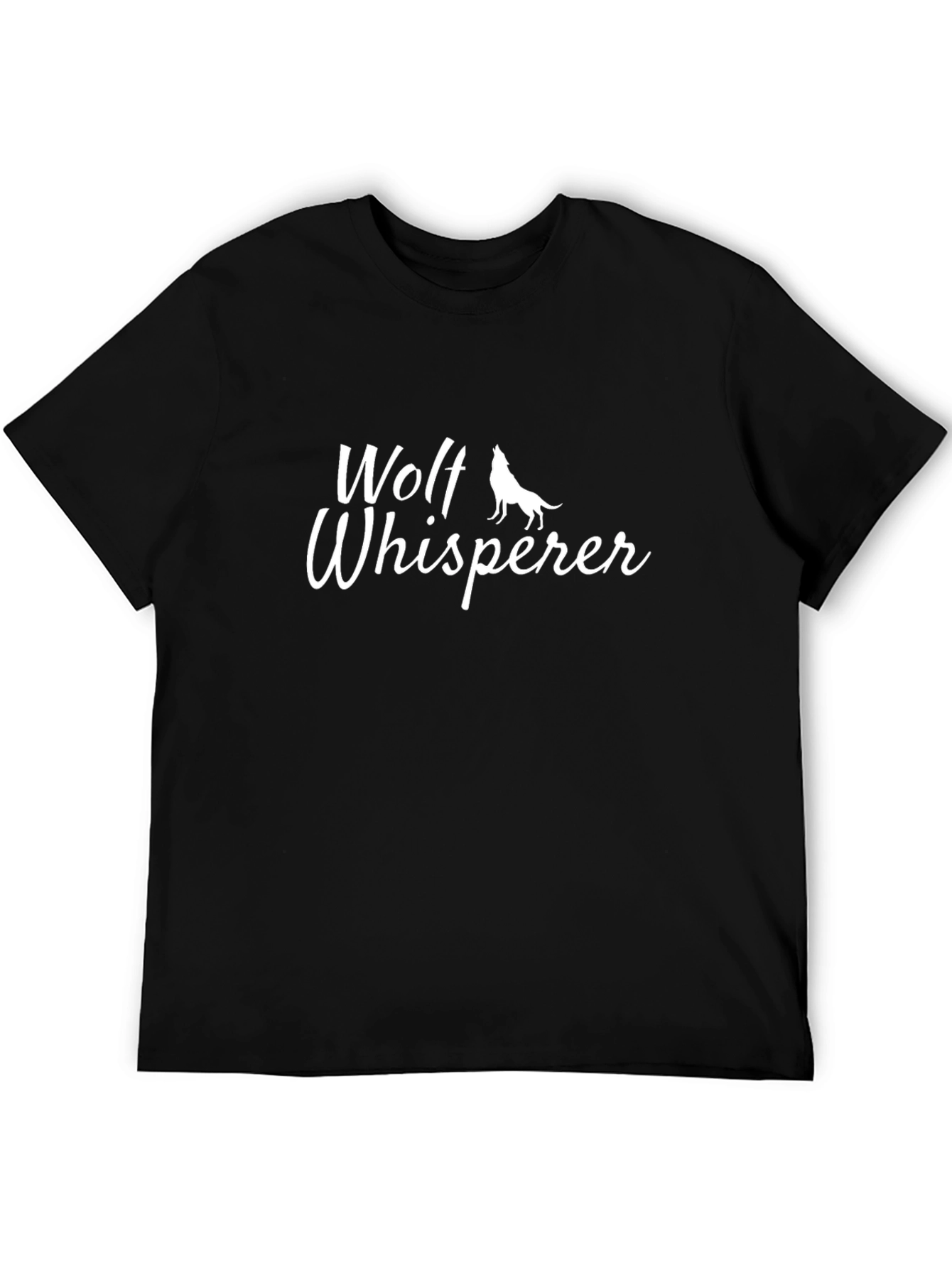Wolf Whisperer Graphic Tee - Stylish Unisex T-Shirt