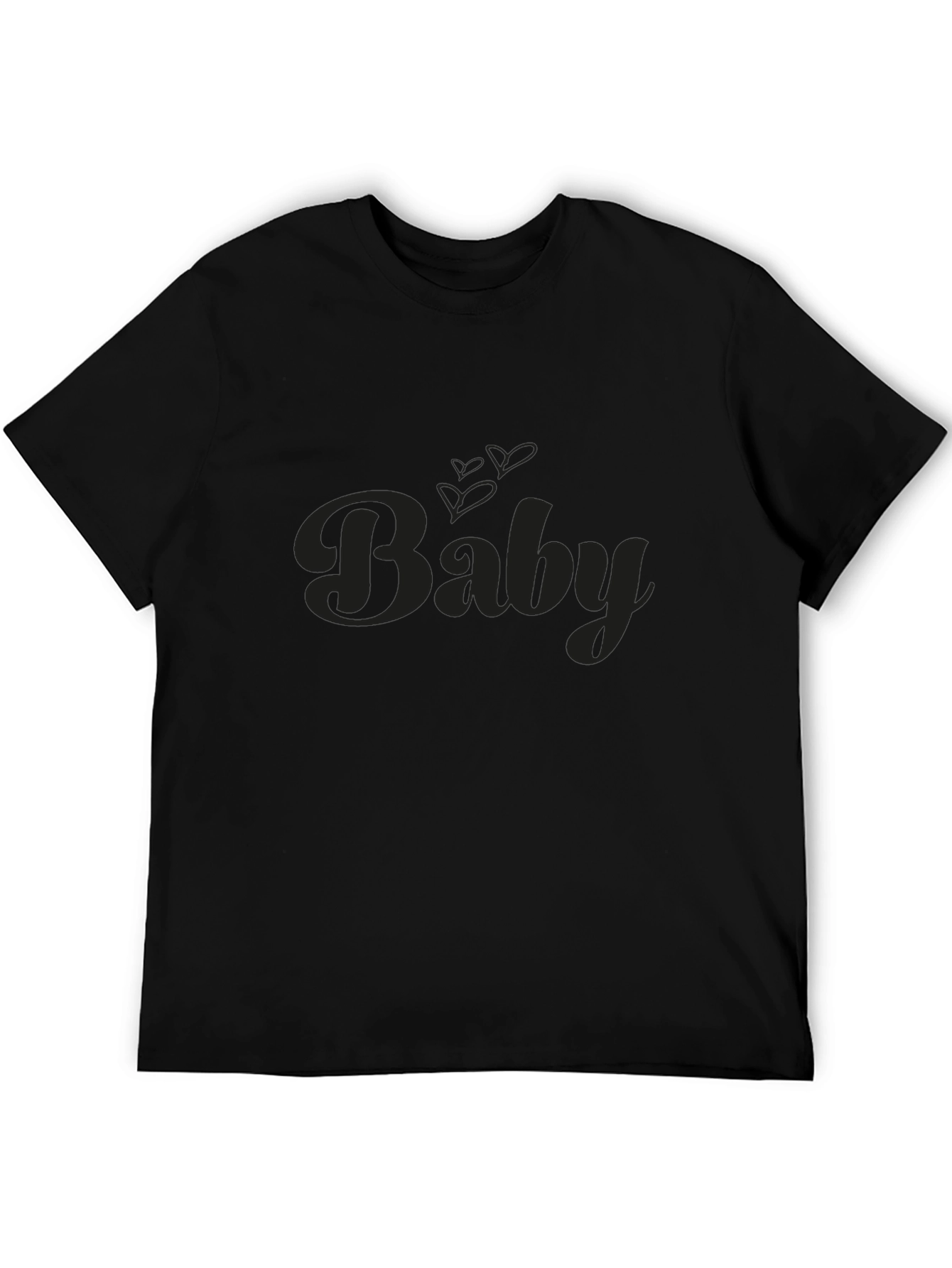 Baby Graphic Black T-Shirt - Stylish & Comfortable
