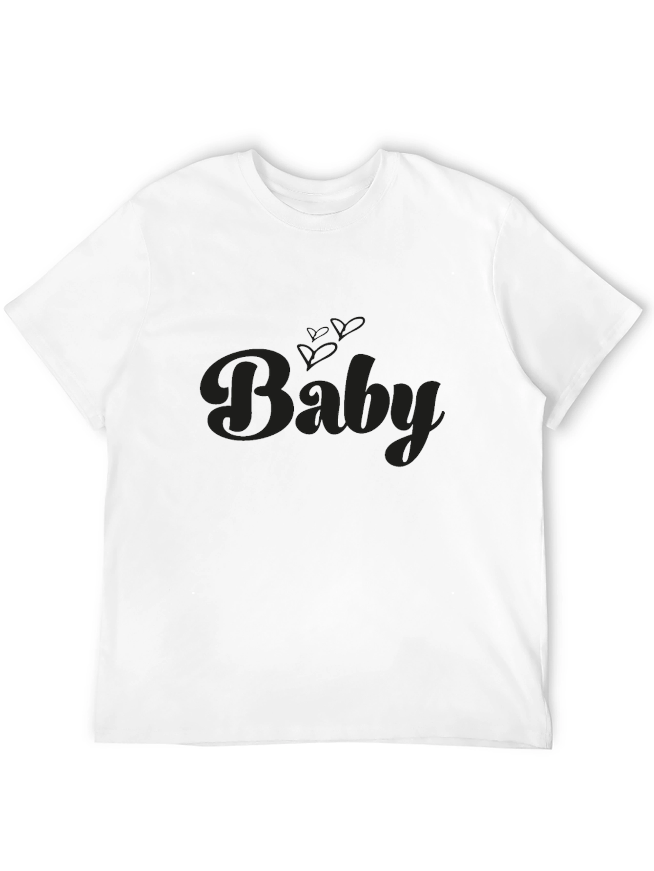 Baby Graphic Black T-Shirt - Stylish & Comfortable