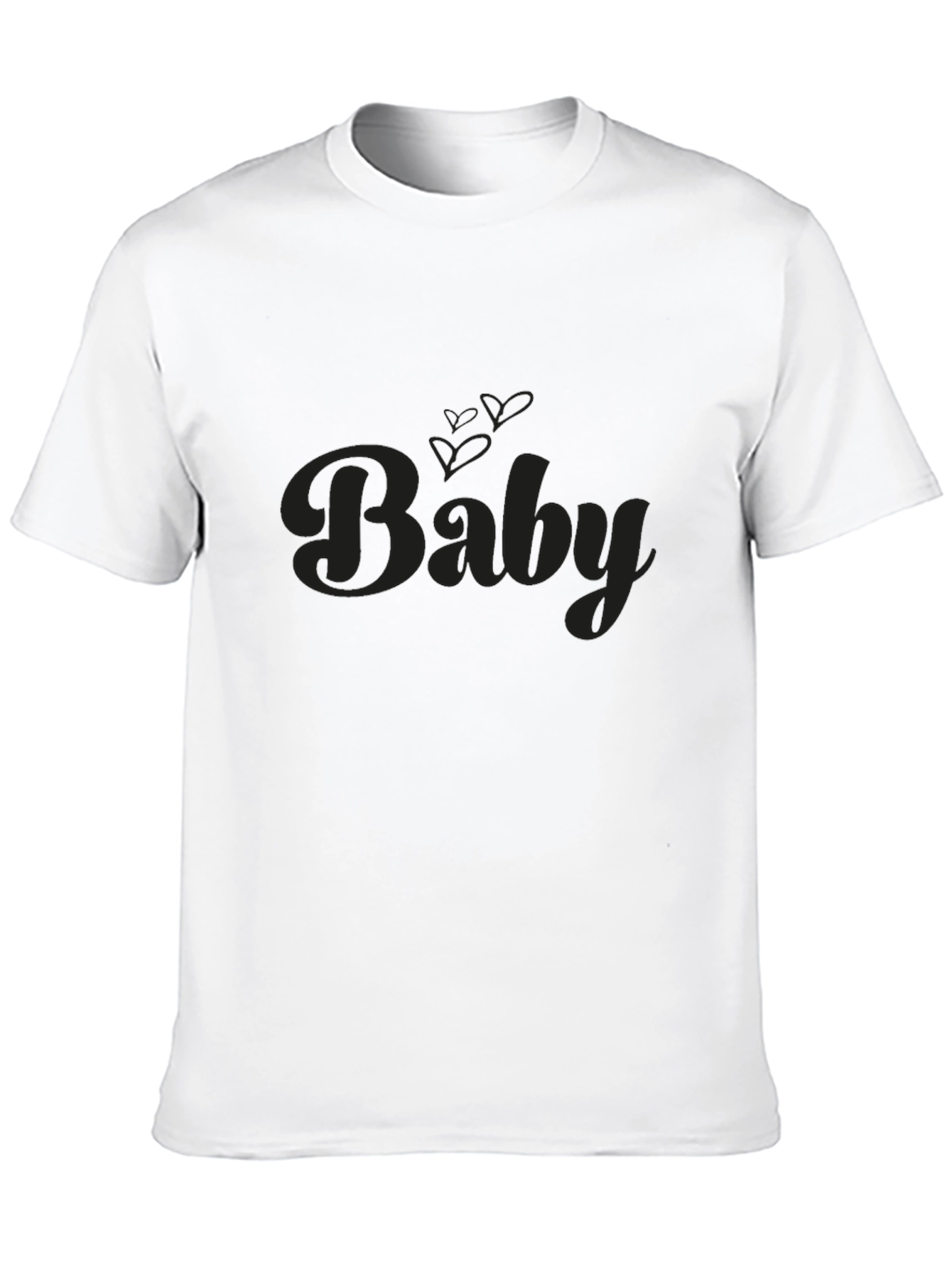 Baby Graphic Black T-Shirt - Stylish & Comfortable