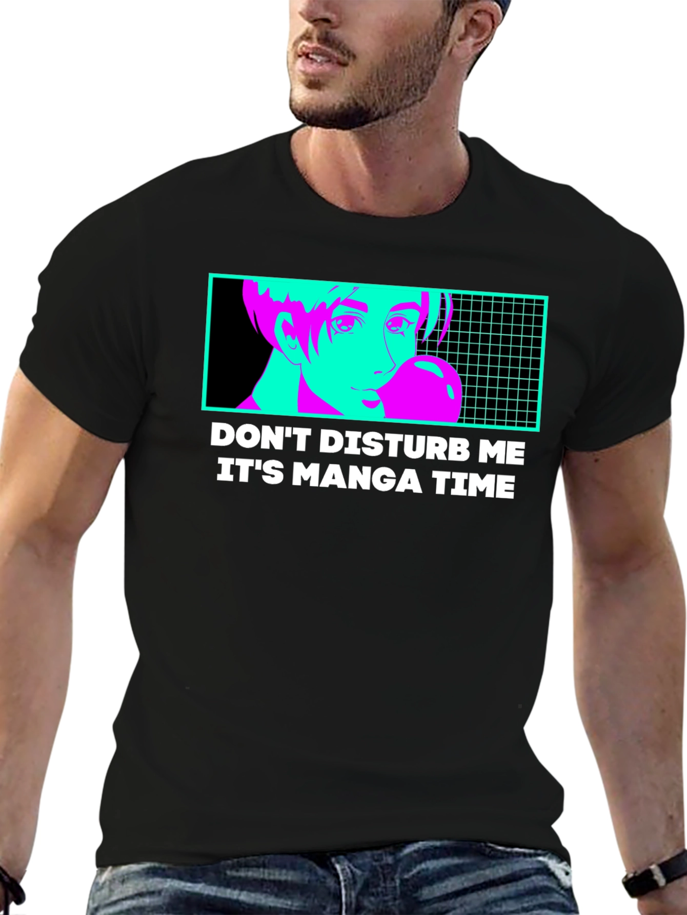 Dont Disturb Manga Time Graphic Tee