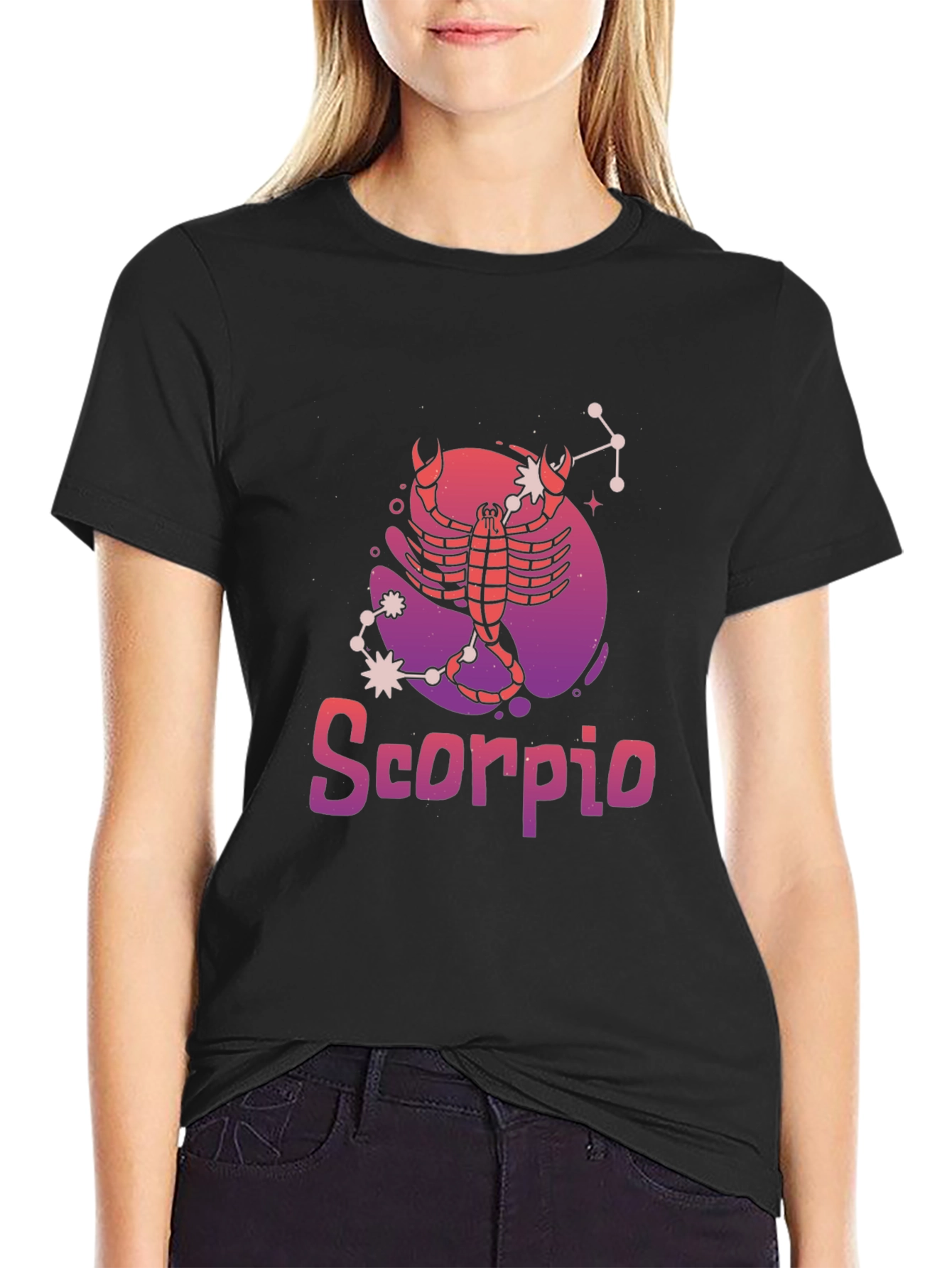 Scorpio Zodiac Black T-Shirt