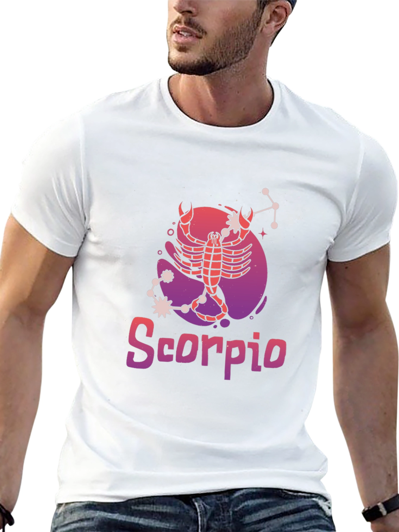 Scorpio Zodiac Black T-Shirt