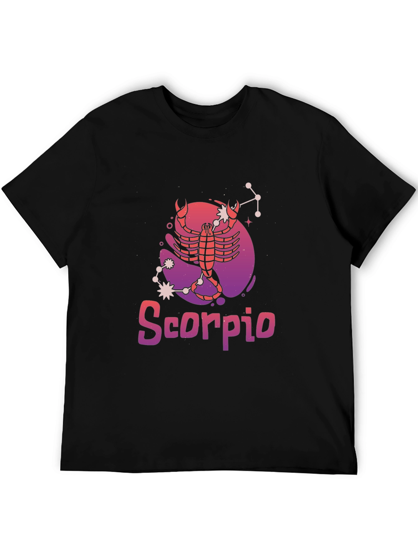 Scorpio Zodiac Black T-Shirt