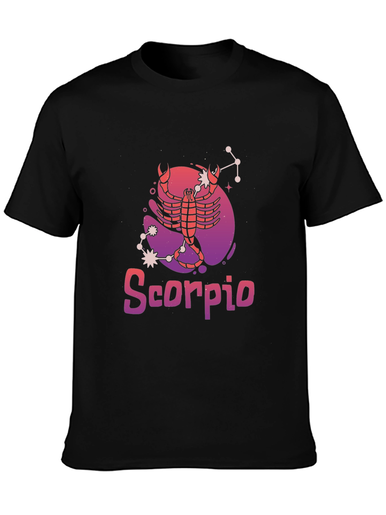 Scorpio Zodiac Black T-Shirt