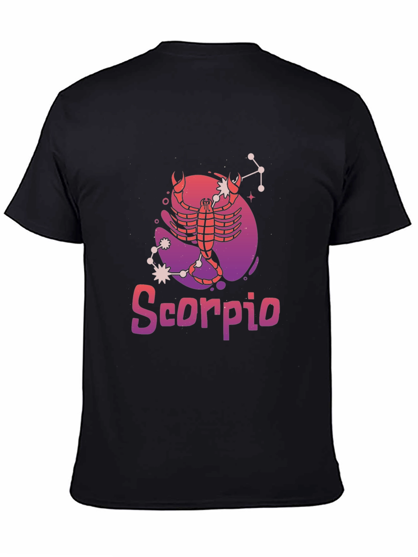 Scorpio Zodiac Black T-Shirt